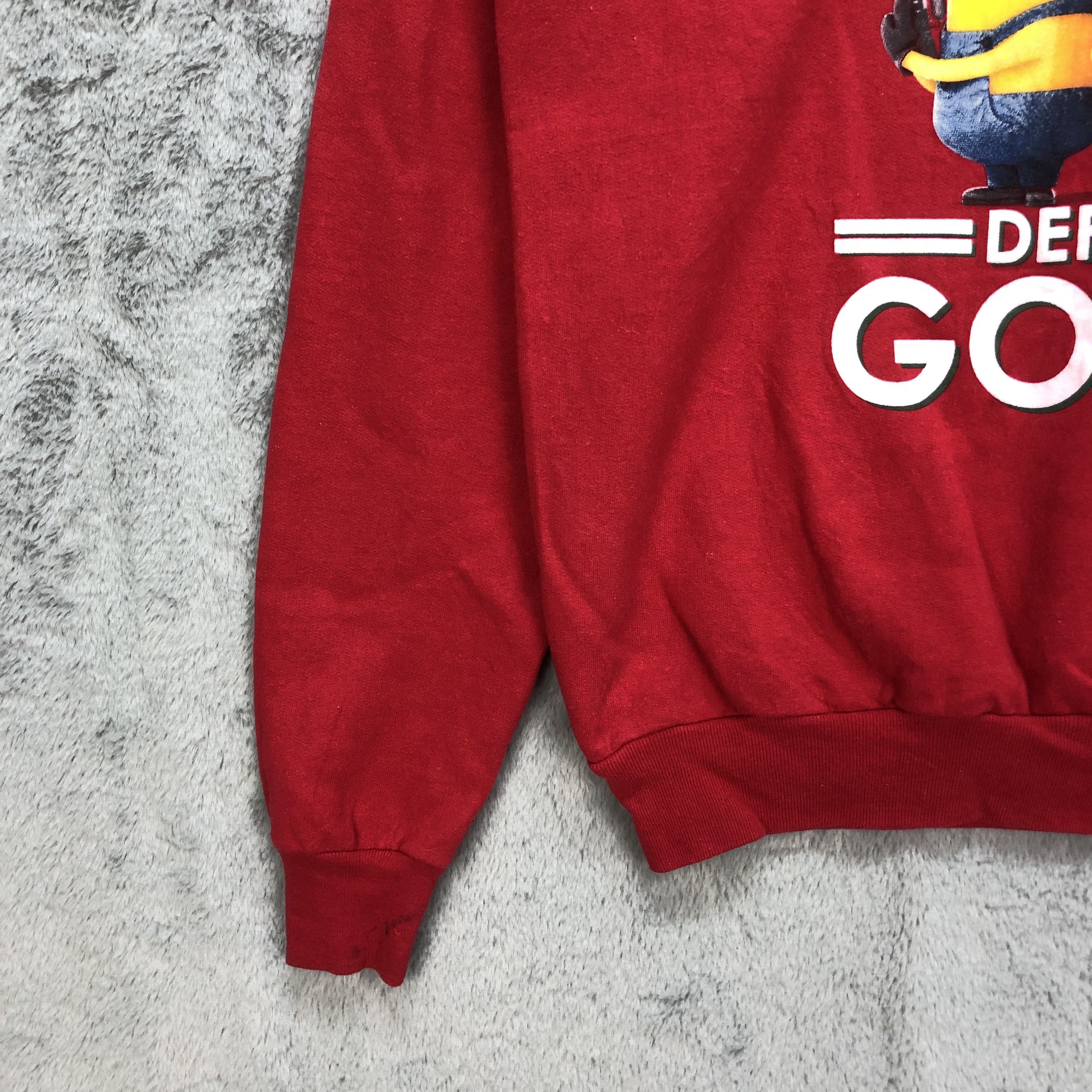 Hanes The Minions Printed Red Sweatshirts #6032-218 Size US S / EU 44-46 / 1 - 5 Thumbnail