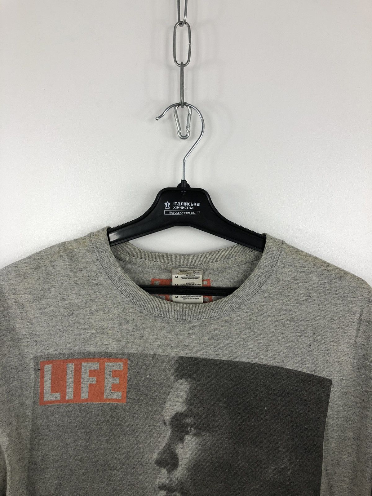 Vintage Vintage Gildan Big Logo Mohammad Ali T Shirt Grey Size M Size US M / EU 48-50 / 2 - 3 Thumbnail