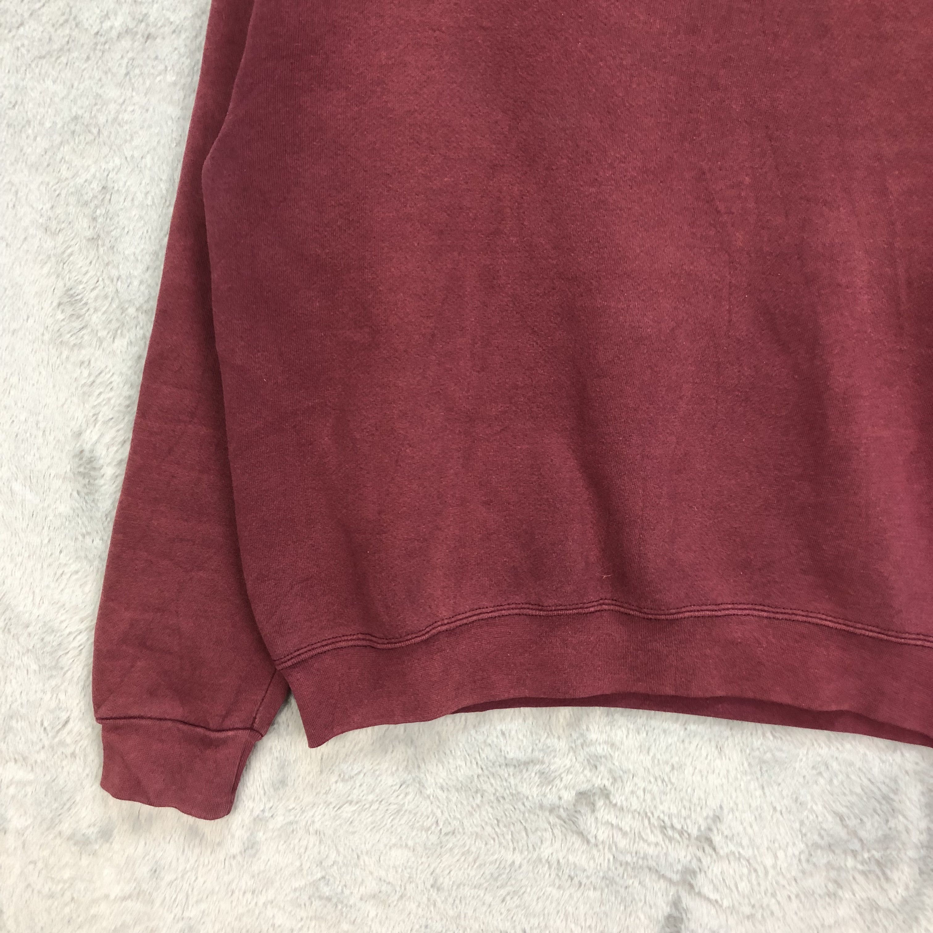 Edwin VINTAGE 90's EDWIN MADE IN USA PLAIN SWEATSHIRTS #5160-176 Size US L / EU 52-54 / 3 - 4 Thumbnail