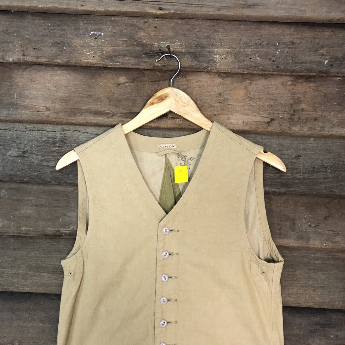 Kapital DL Kapital Brown cardigan Vests japan #3880 Size US S / EU 44-46 / 1 - 7 Thumbnail