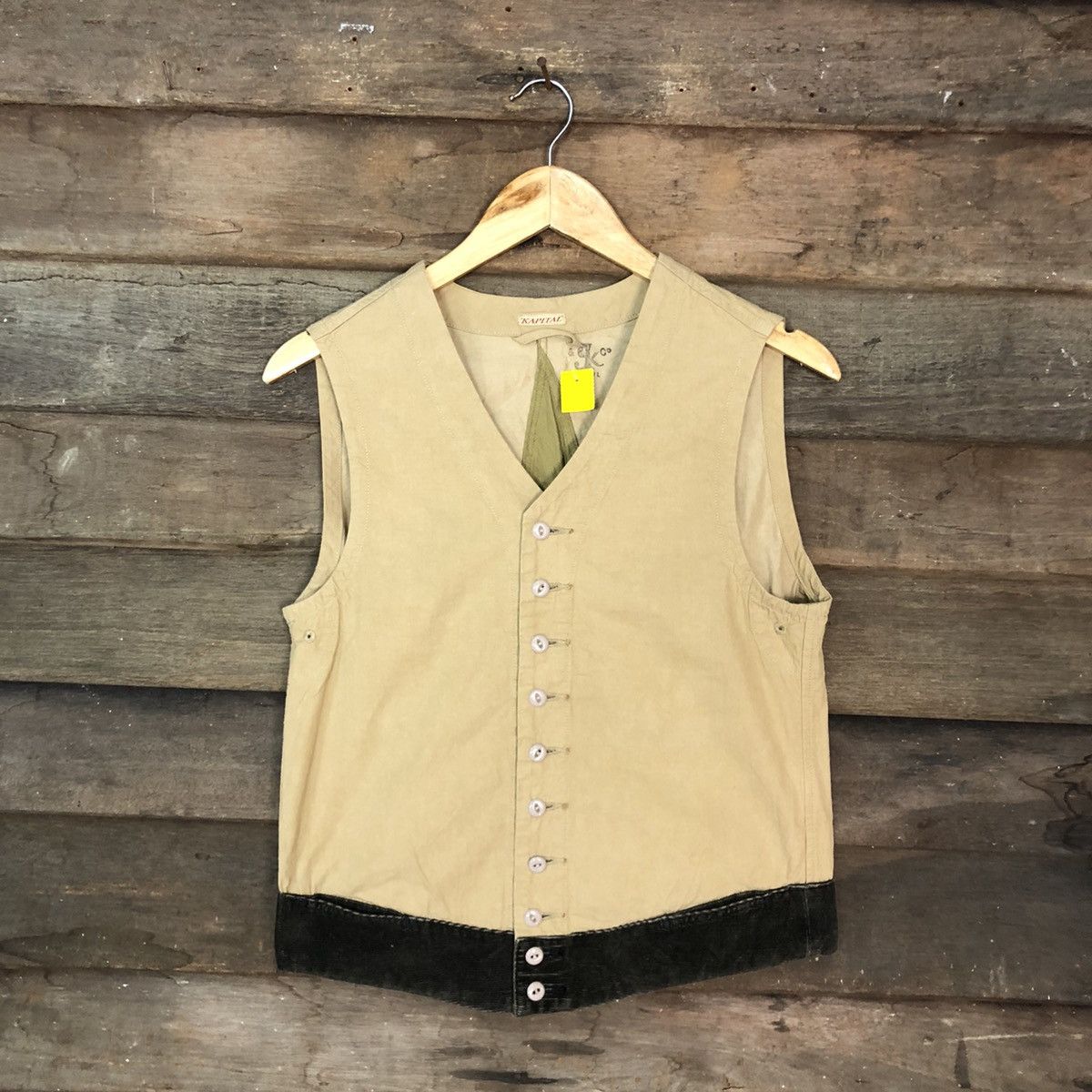 Kapital DL Kapital Brown cardigan Vests japan #3880 Size US S / EU 44-46 / 1 - 3 Thumbnail