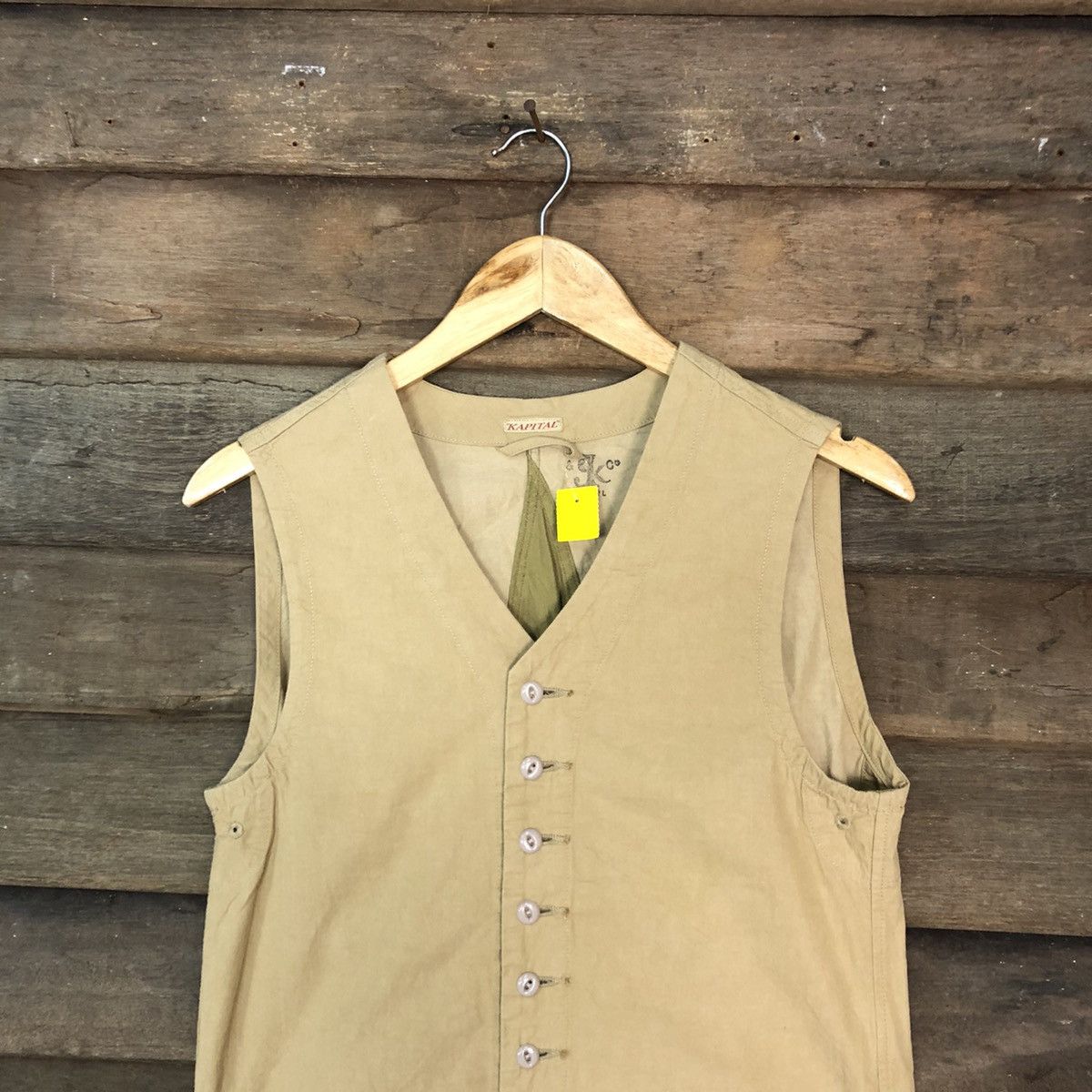 Kapital DL Kapital Brown cardigan Vests japan #3880 Size US S / EU 44-46 / 1 - 2 Thumbnail
