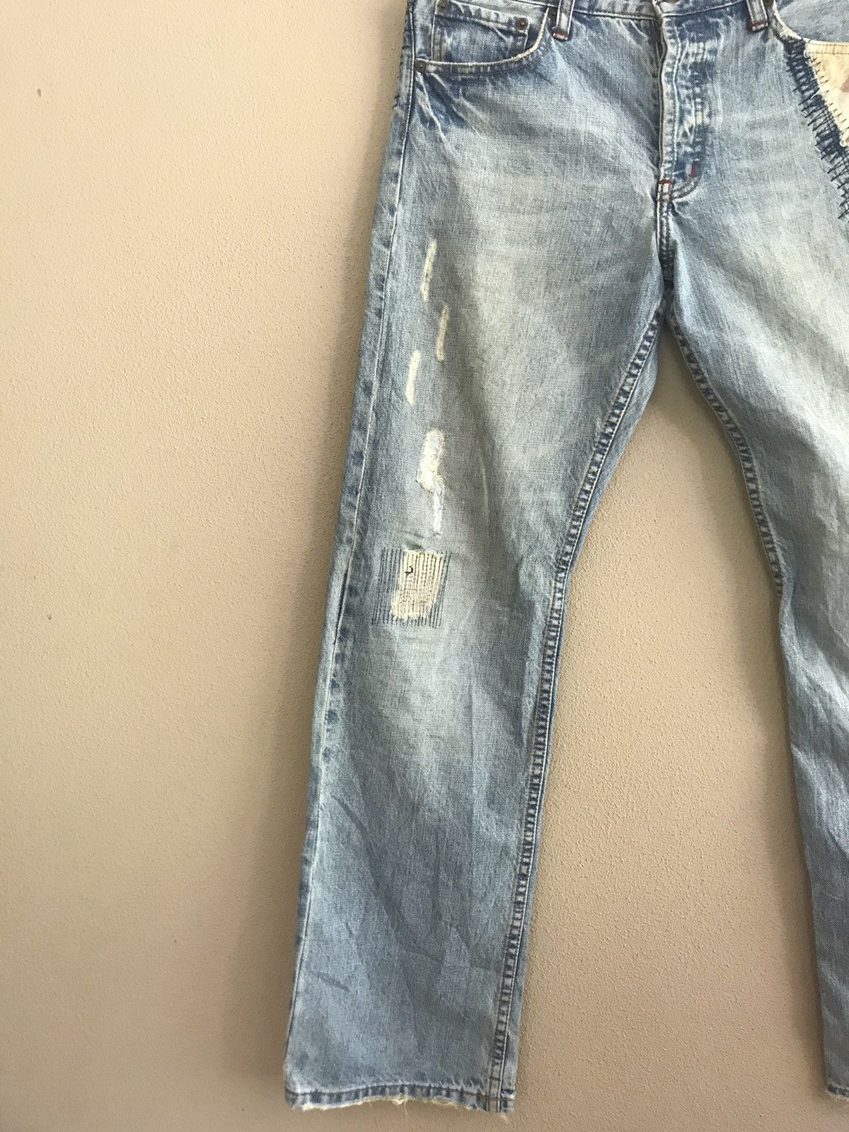 Japanese Brand Takeo Kikuchi jeans nice design Size US 34 / EU 50 - 5 Thumbnail