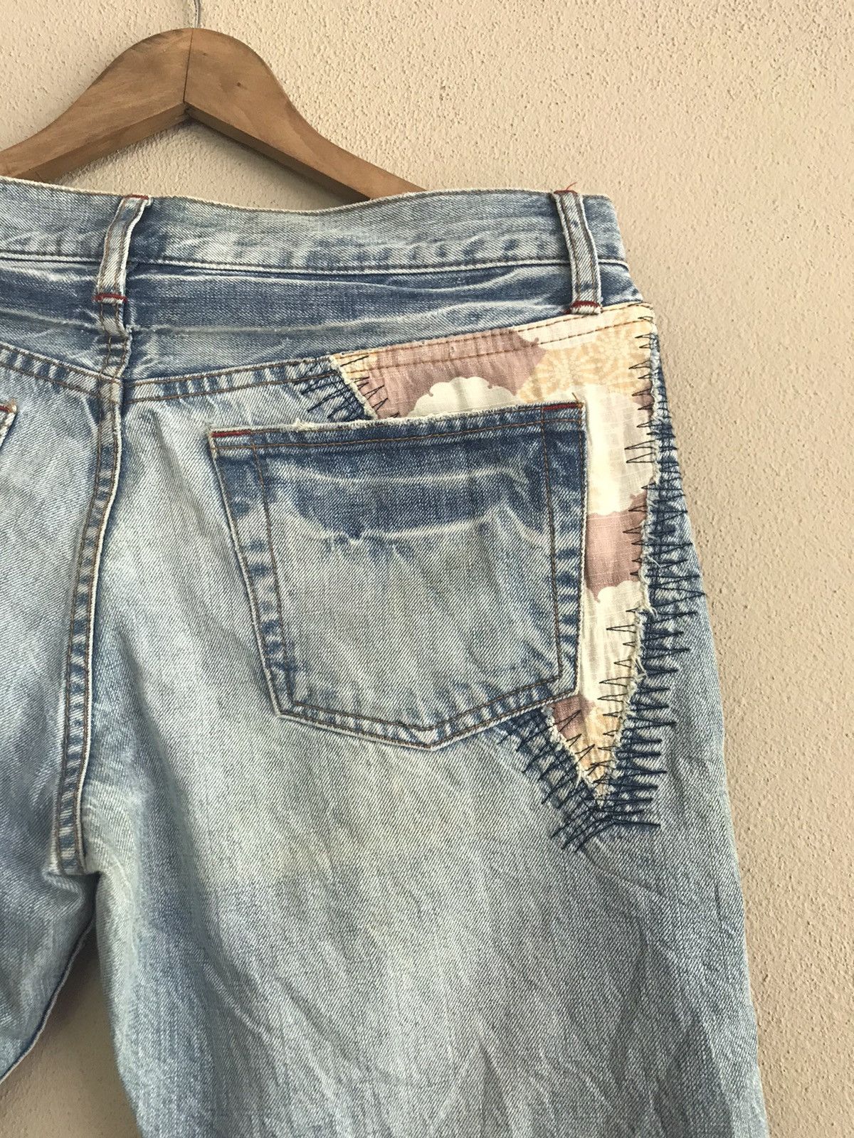Japanese Brand Takeo Kikuchi jeans nice design Size US 34 / EU 50 - 7 Thumbnail