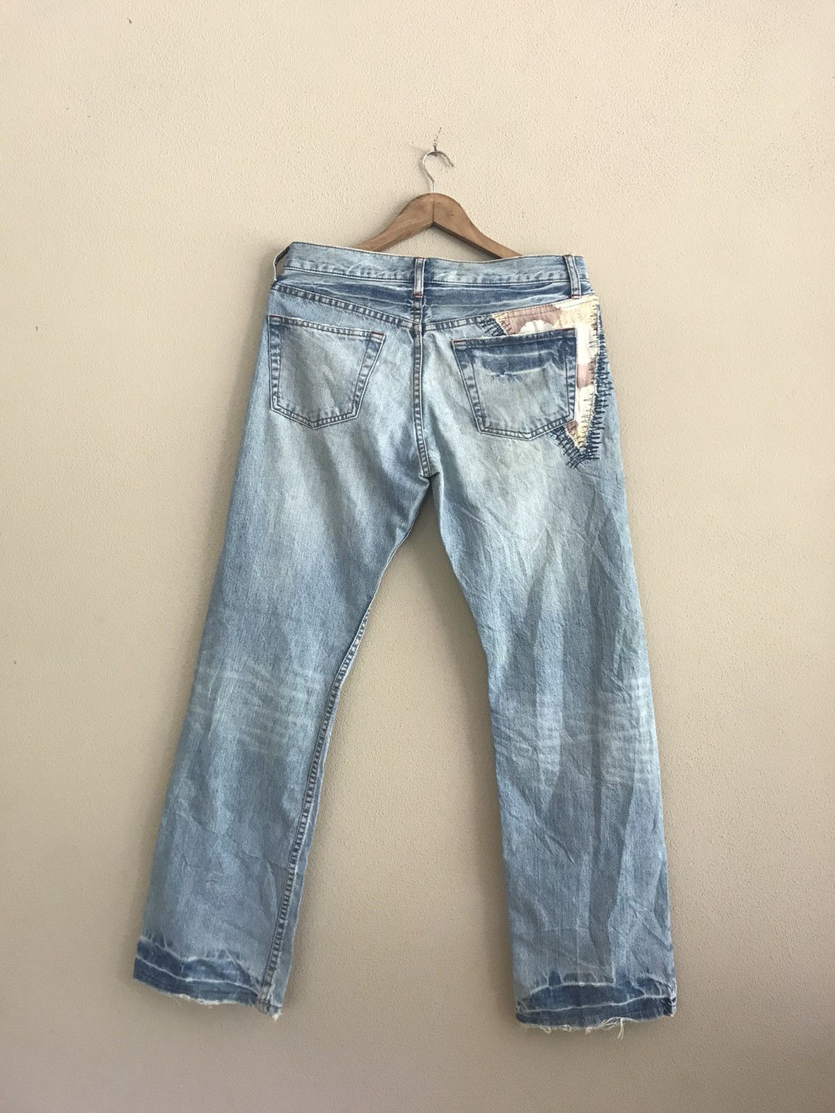 Japanese Brand Takeo Kikuchi jeans nice design Size US 34 / EU 50 - 2 Thumbnail