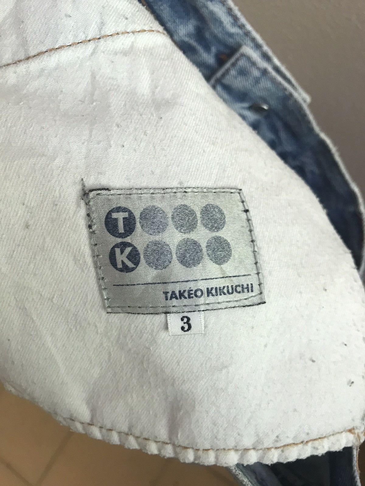 Japanese Brand Takeo Kikuchi jeans nice design Size US 34 / EU 50 - 9 Thumbnail