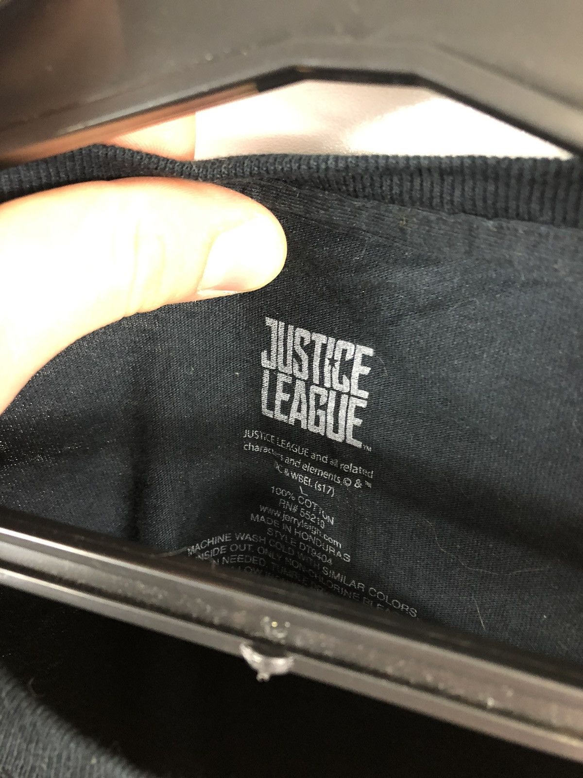 DC Comics × Vintage Vintage Dc Comics Justice League T-Shirt Big Logo Size L Size US L / EU 52-54 / 3 - 6 Thumbnail