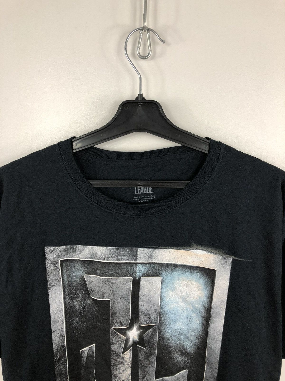 DC Comics × Vintage Vintage Dc Comics Justice League T-Shirt Big Logo Size L Size US L / EU 52-54 / 3 - 4 Thumbnail