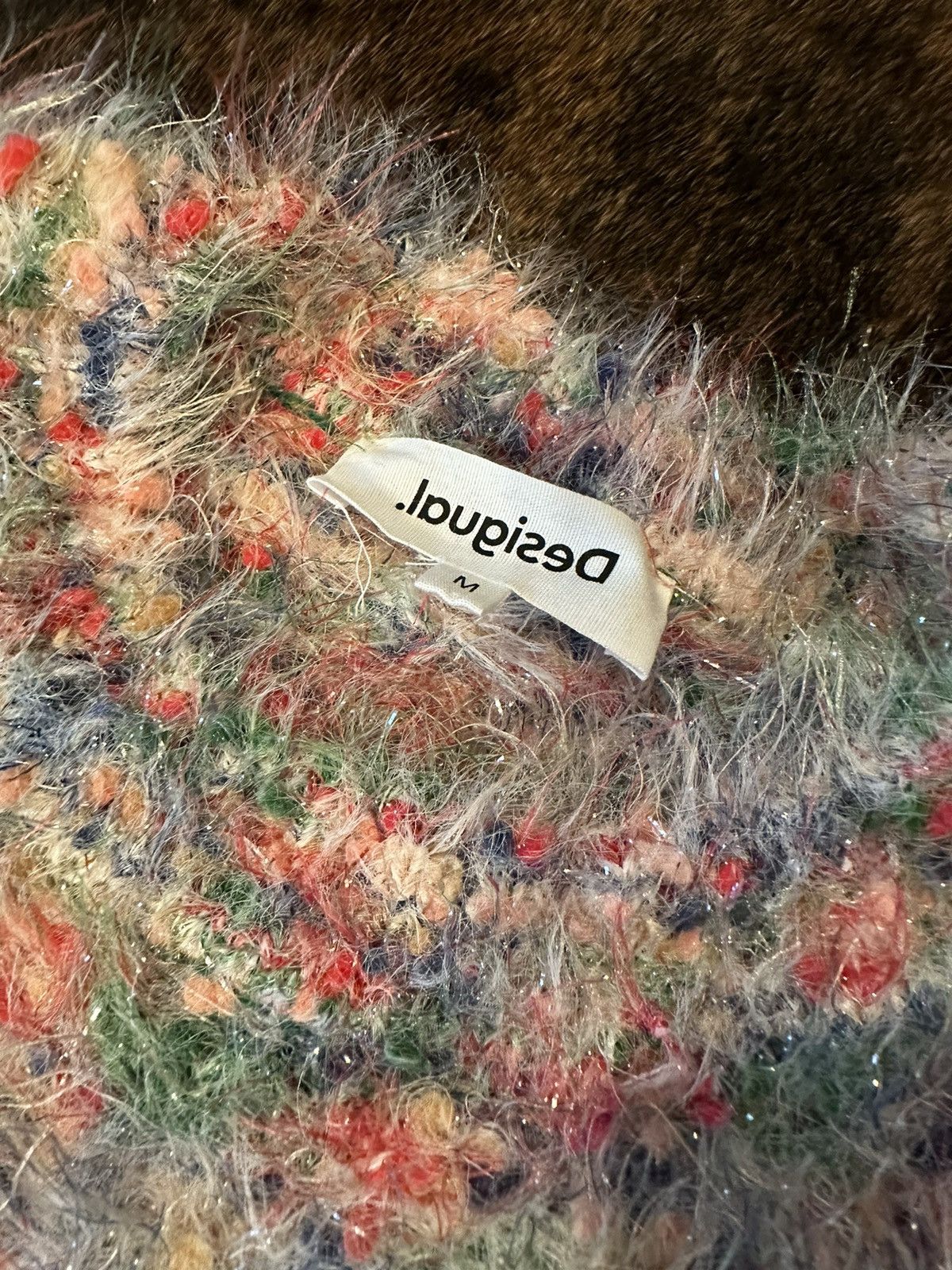 Desigual Disigual hairy rainbow sweater Size M / US 6-8 / IT 42-44 - 2 Thumbnail