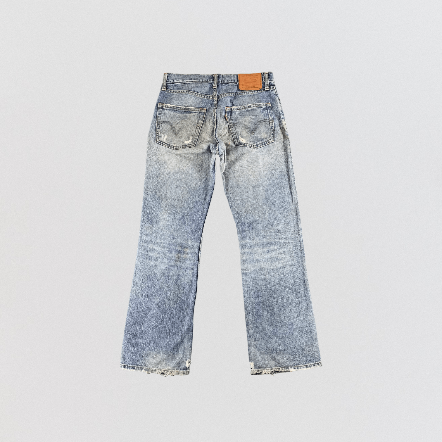 Levi's Vintage Levis Flare Jeans-JM367 Size US 31 - 2 Thumbnail