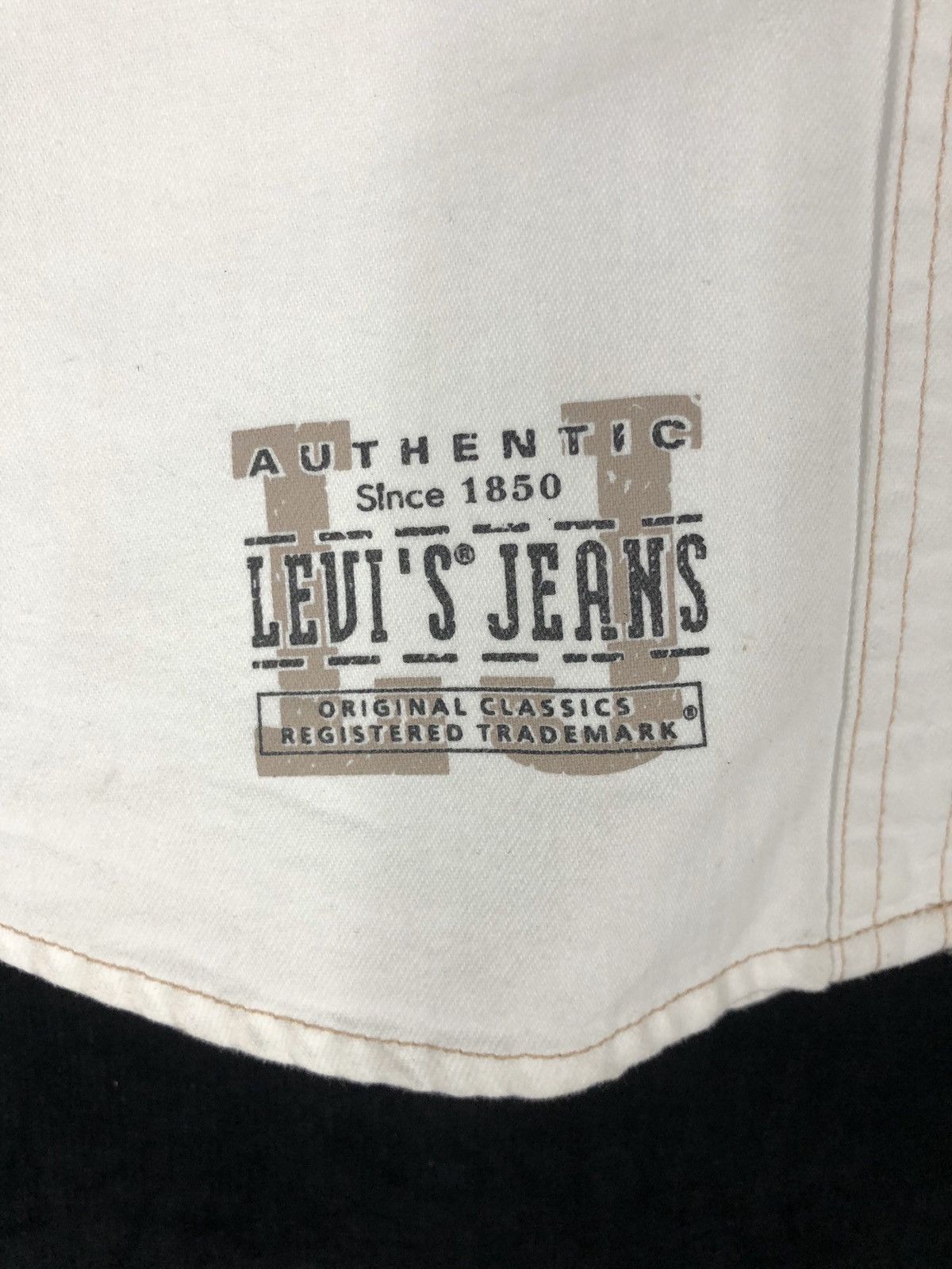 Levi's Vintage Clothing × Vintage Vintage Levis Denim Vest/ Jacket Size US M / EU 48-50 / 2 - 8 Thumbnail
