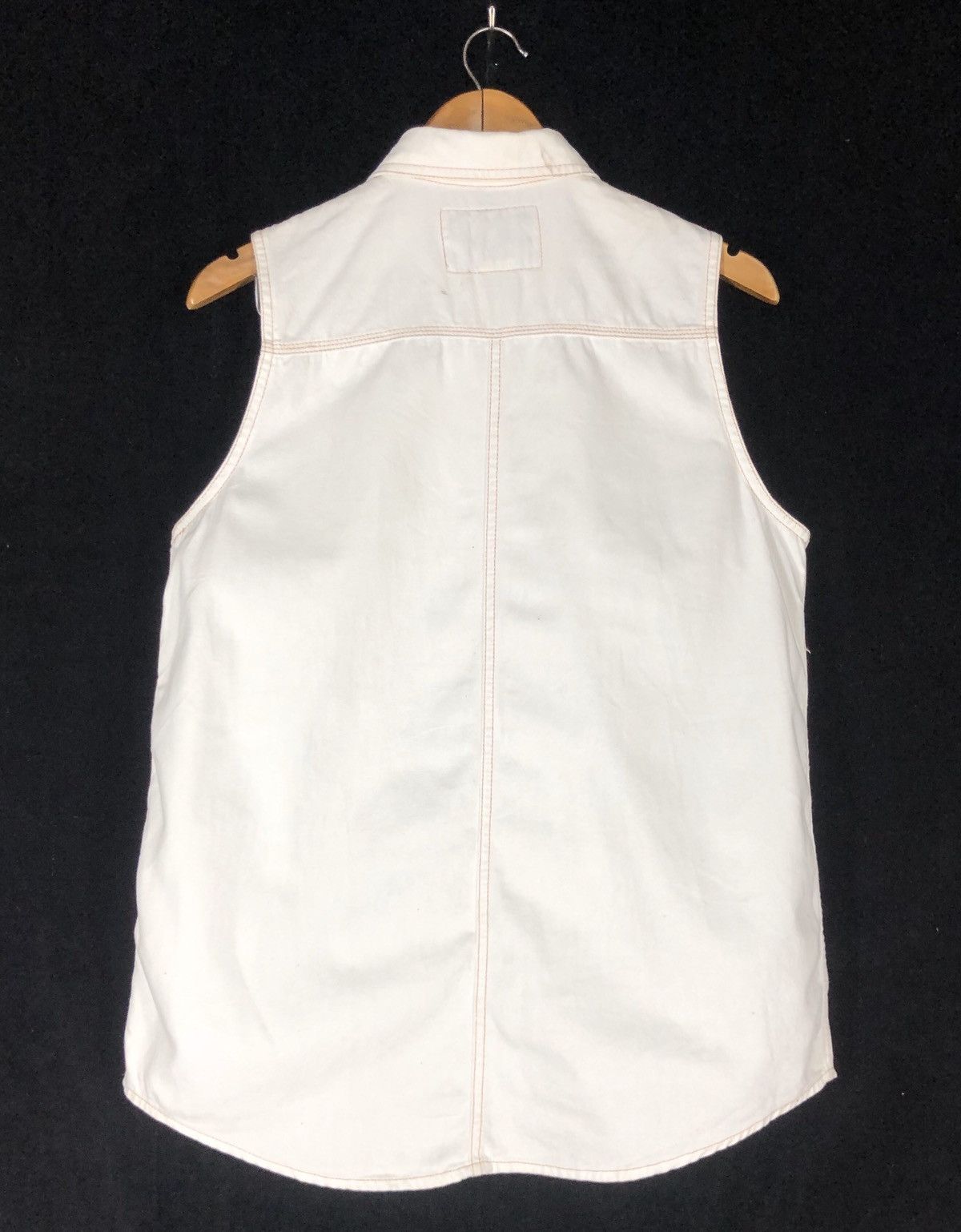 Levi's Vintage Clothing × Vintage Vintage Levis Denim Vest/ Jacket Size US M / EU 48-50 / 2 - 2 Thumbnail