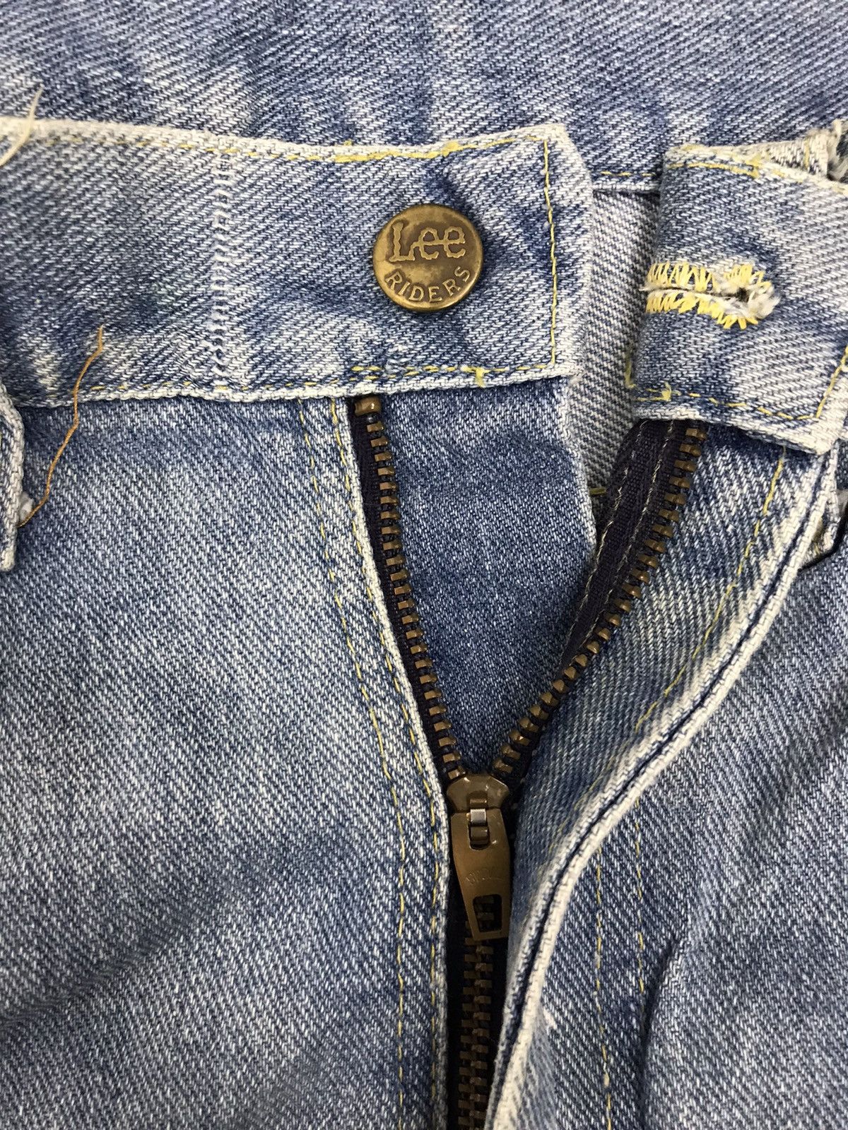 Lee Vintage LEE Rider The Legend Denim Distressed Best Denim Size US 28 / EU 44 - 9 Thumbnail