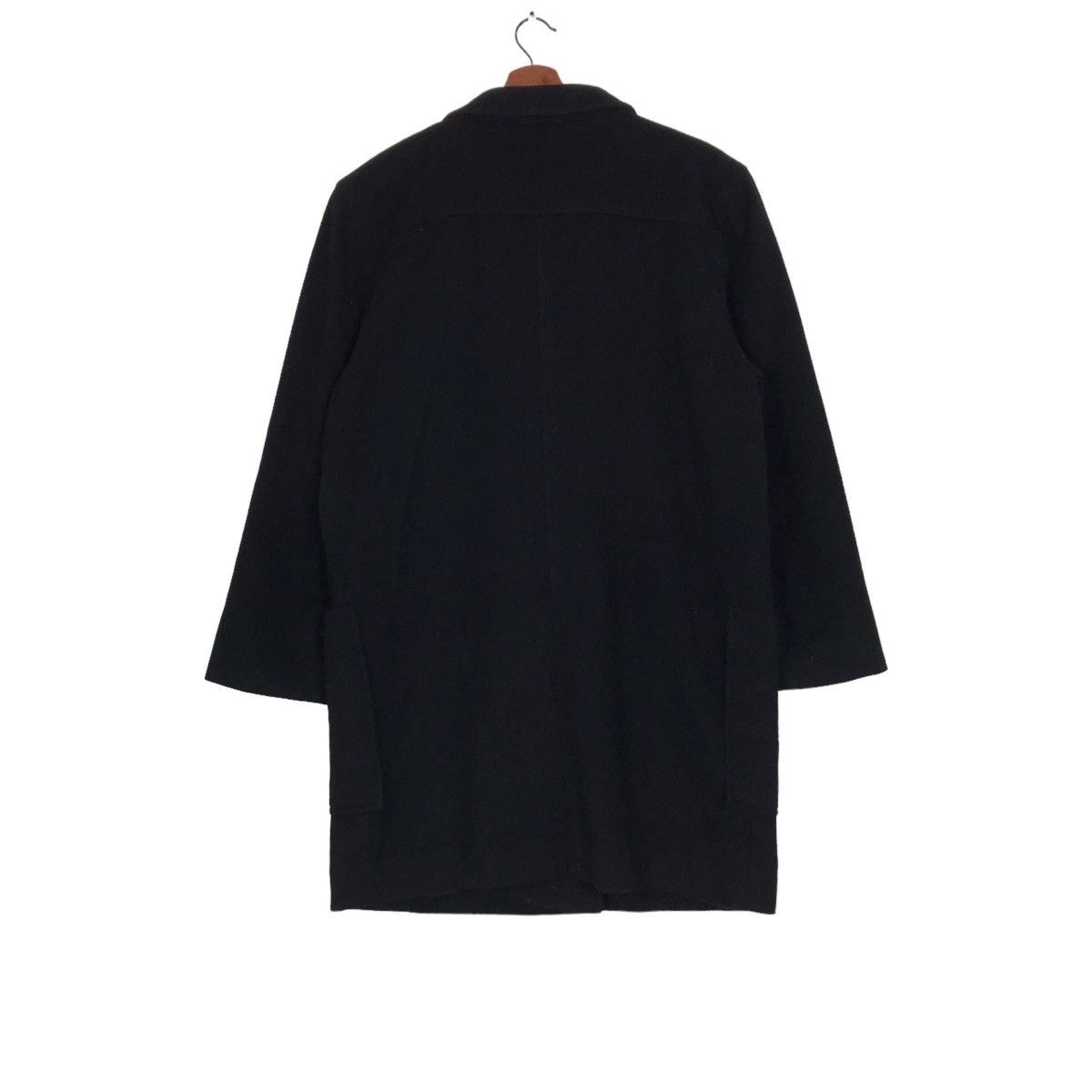 Yohji Yamamoto Vintage Yohji Yamamoto WXYZ Women Shawl Collar Wool Coat Size L / US 10 / IT 46 - 11 Thumbnail