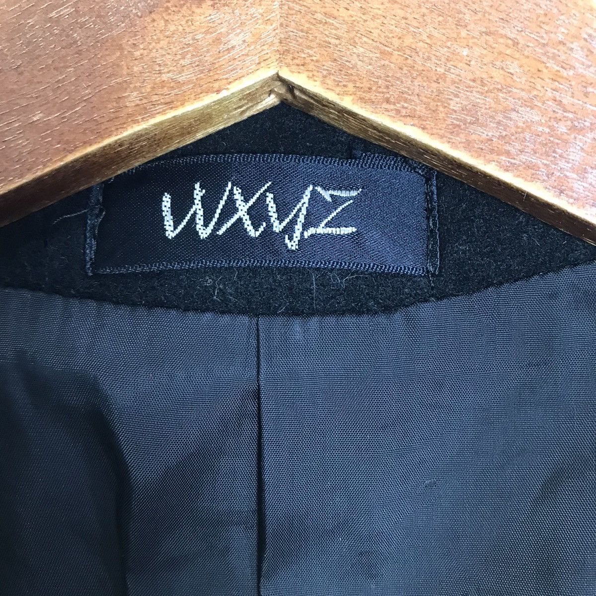 Yohji Yamamoto Vintage Yohji Yamamoto WXYZ Women Shawl Collar Wool Coat Size L / US 10 / IT 46 - 8 Thumbnail