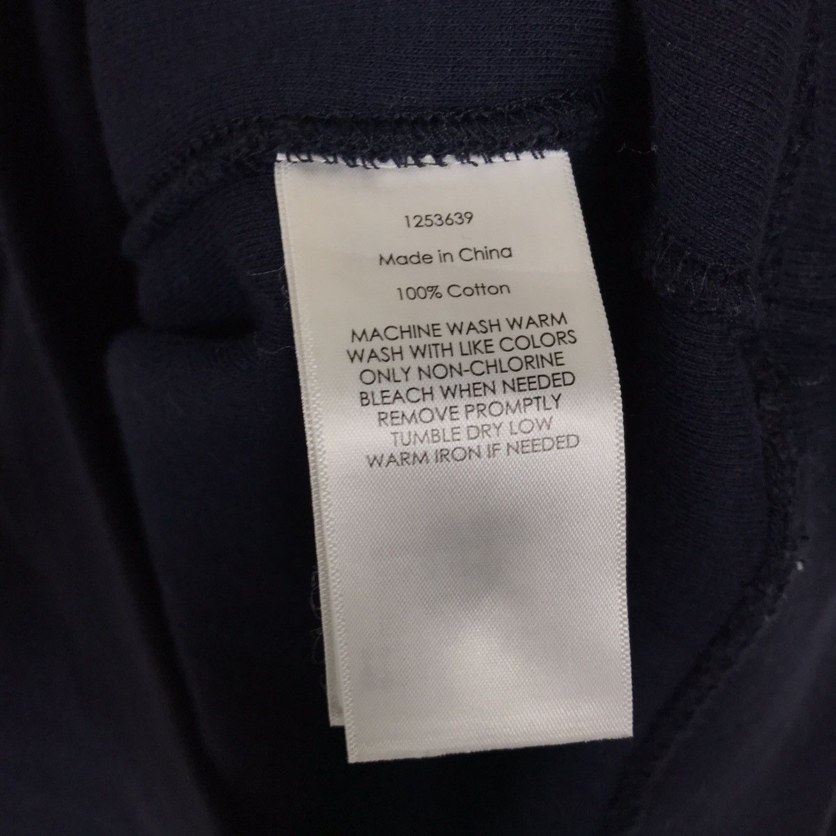 Polo Ralph Lauren × Ralph Lauren × Vintage Vintage Polo Ralph Lauren Sweatshirt Dark Blue Size Large Size US L / EU 52-54 / 3 - 8 Thumbnail