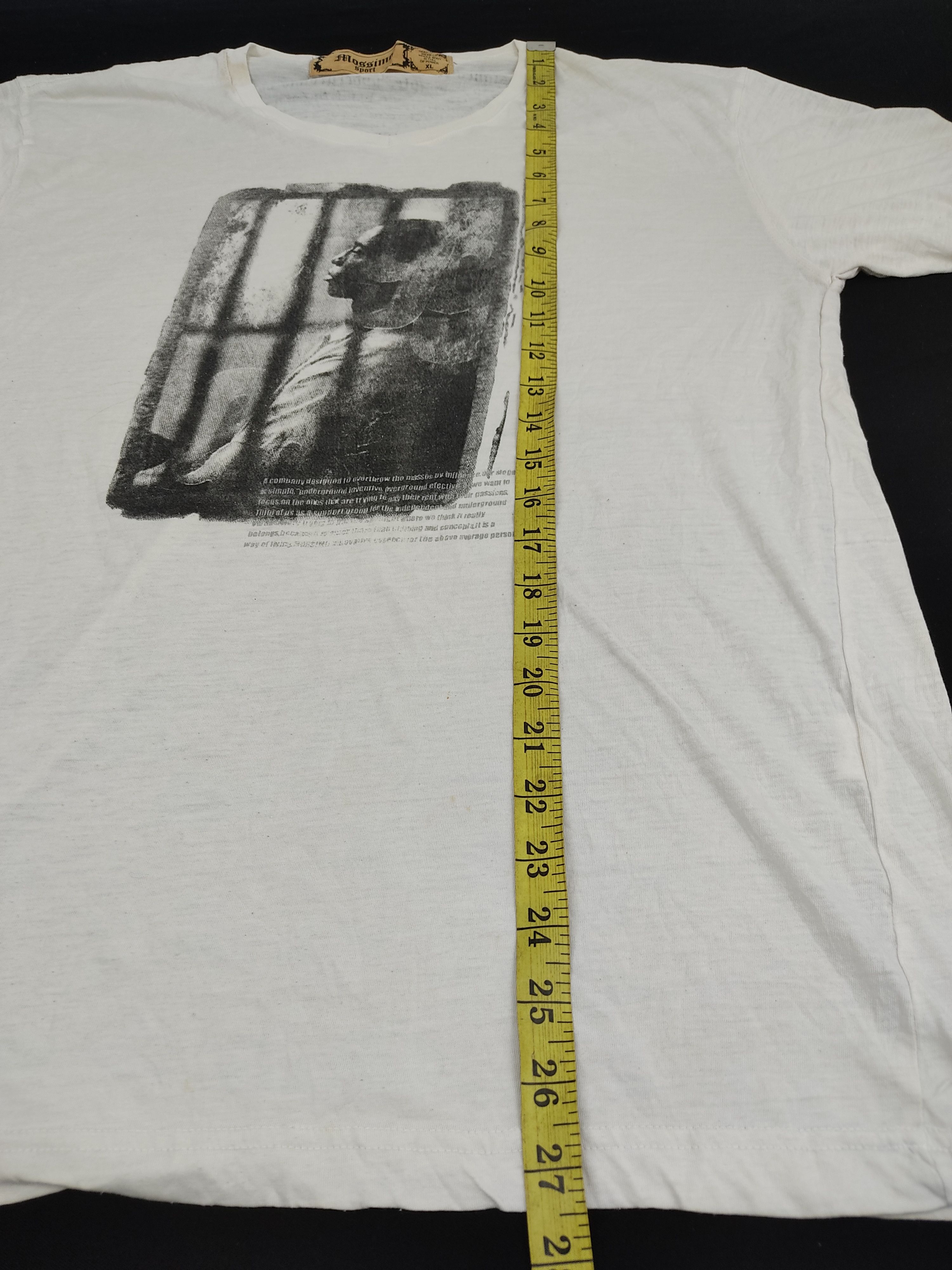 Mossimo Vintage Mossimo Sport Big Printed Tee paper thin t-shirt Size US M / EU 48-50 / 2 - 5 Thumbnail