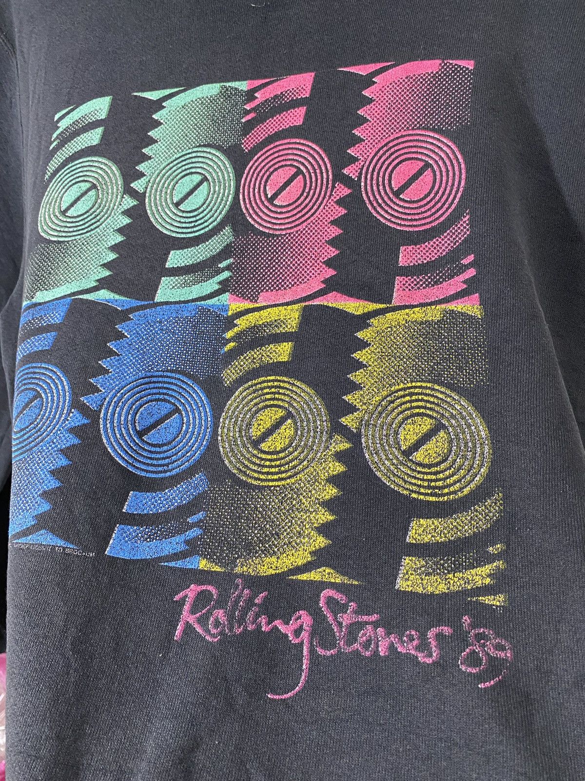 Band Tees × The Rolling Stones × Vintage SUPER RARE vintage rolling stones 80s Size US M / EU 48-50 / 2 - 8 Thumbnail