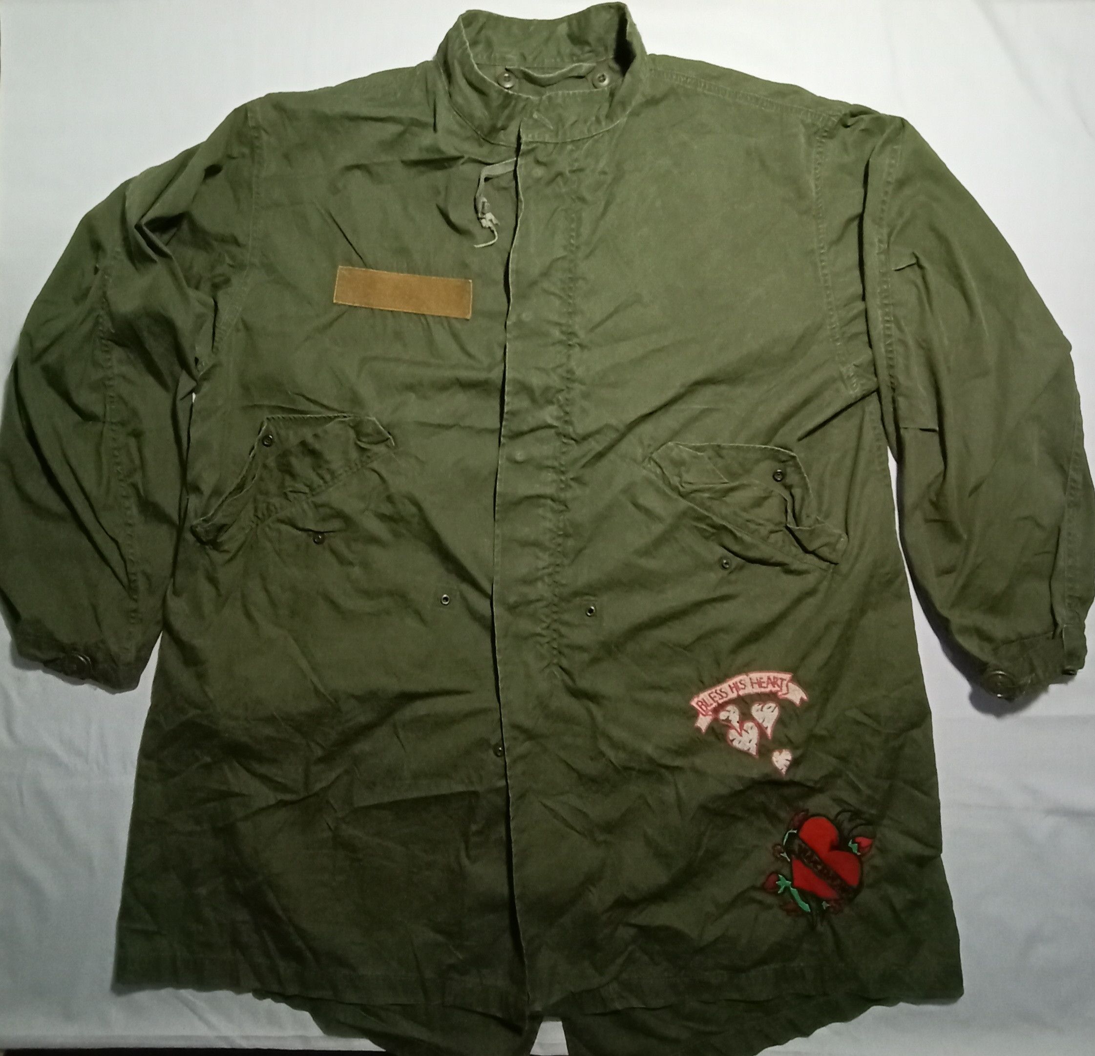 Vintage Diamond Cut Diamond Vincent Man Talpiot Parka Jacket Army Size US XL / EU 56 / 4 - 2 Thumbnail