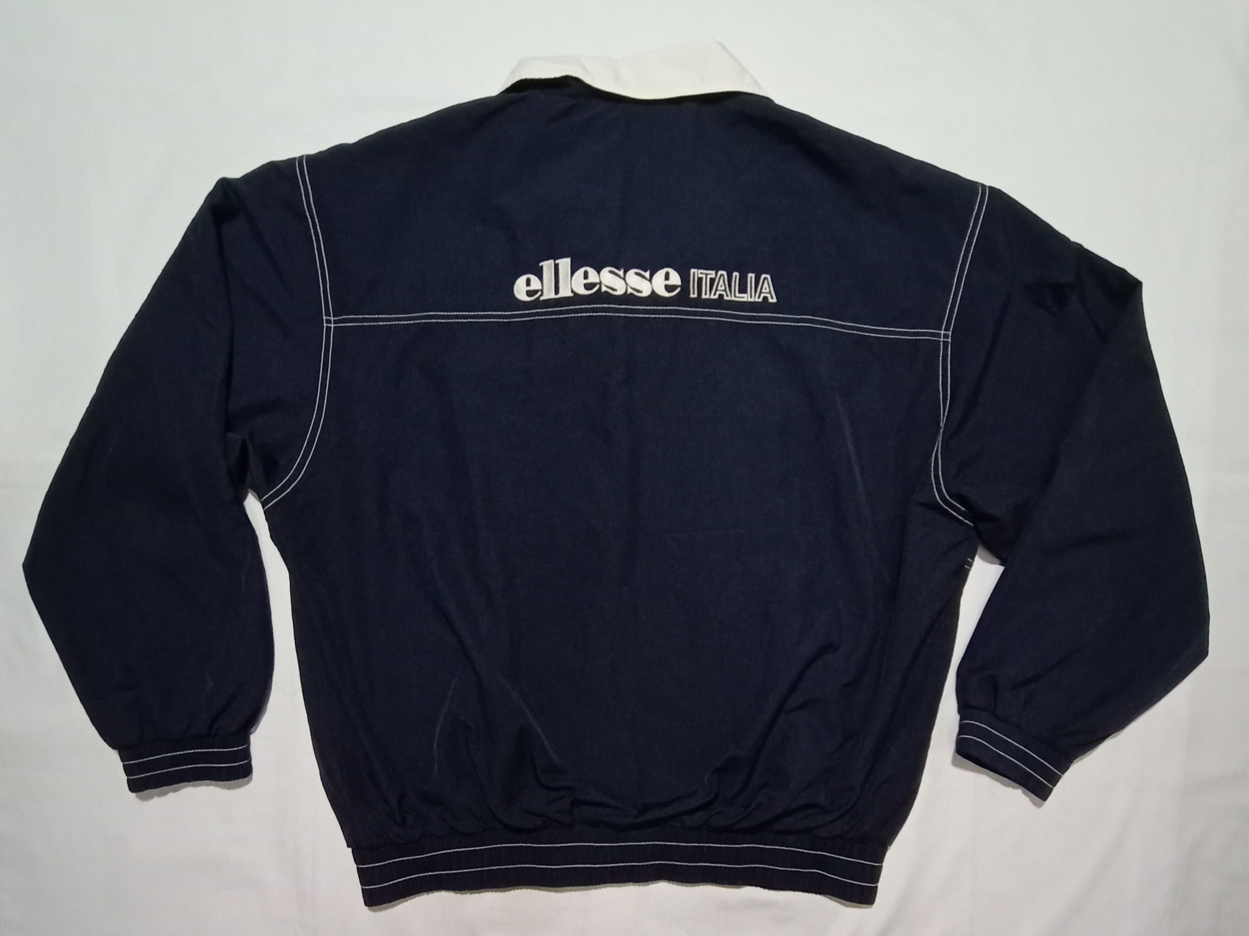 Ellesse Vintage ELLESSE Windbreaker Raincoat Jacket Embroidery Logo Size US M / EU 48-50 / 2 - 2 Thumbnail