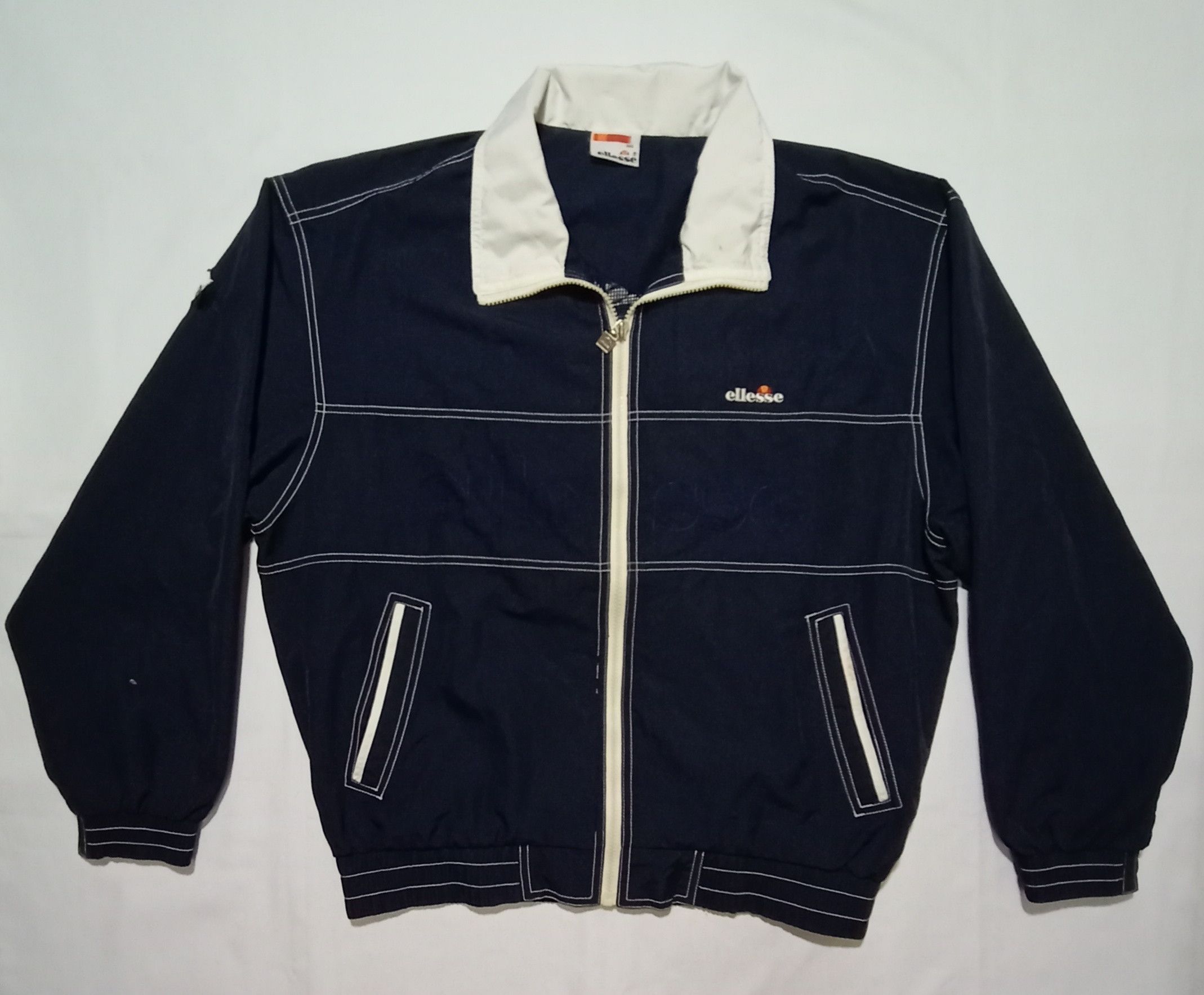 Ellesse Vintage ELLESSE Windbreaker Raincoat Jacket Embroidery Logo Size US M / EU 48-50 / 2 - 1 Thumbnail
