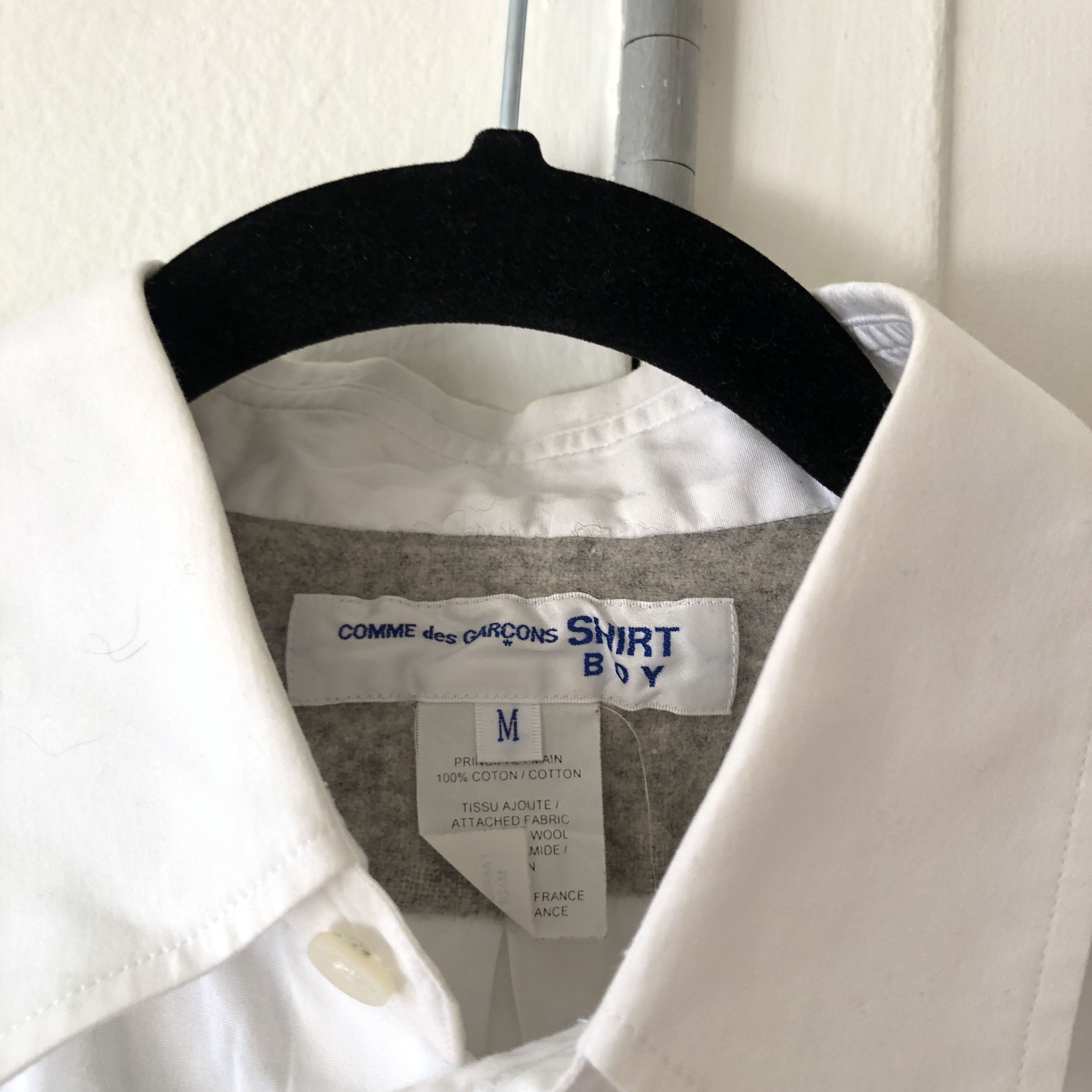 Comme des Garcons × Comme des Garcons SHIRT Comme des Garcons SHIRT Boy Button Up Shirt Size US M / EU 48-50 / 2 - 3 Thumbnail