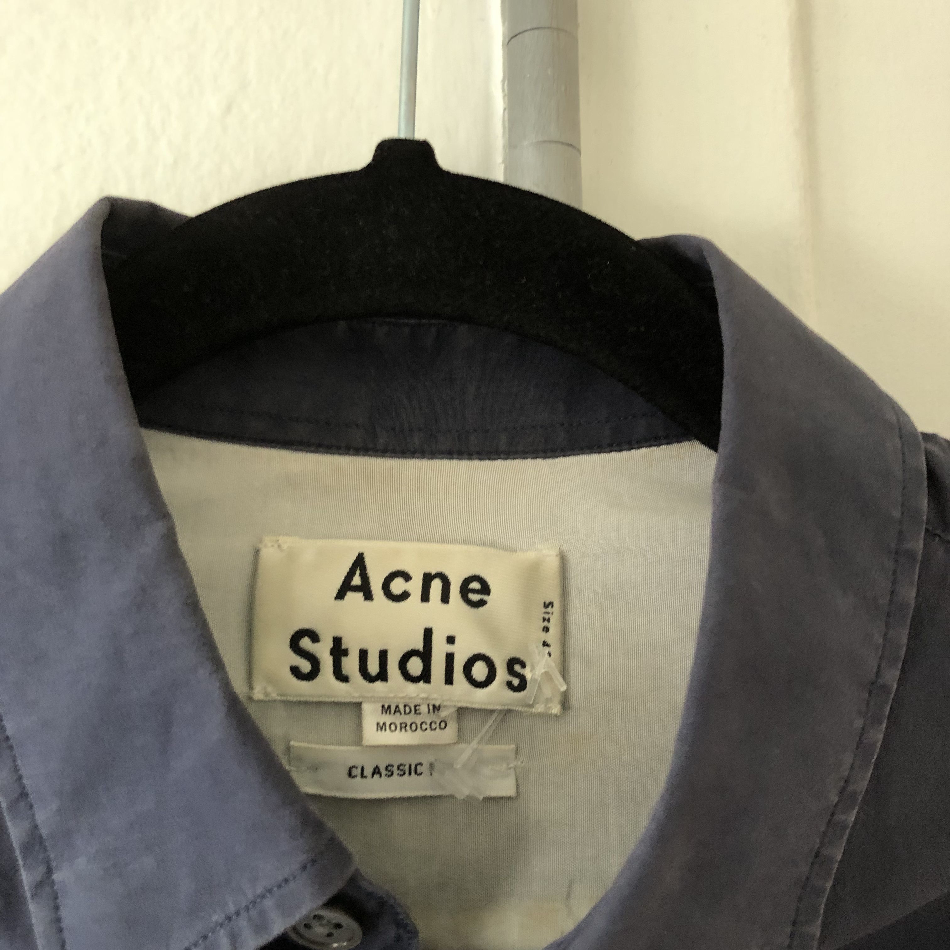 Acne Studios Acne Studios Short Sleeve Button Up Shirt Size US S / EU 44-46 / 1 - 3 Thumbnail