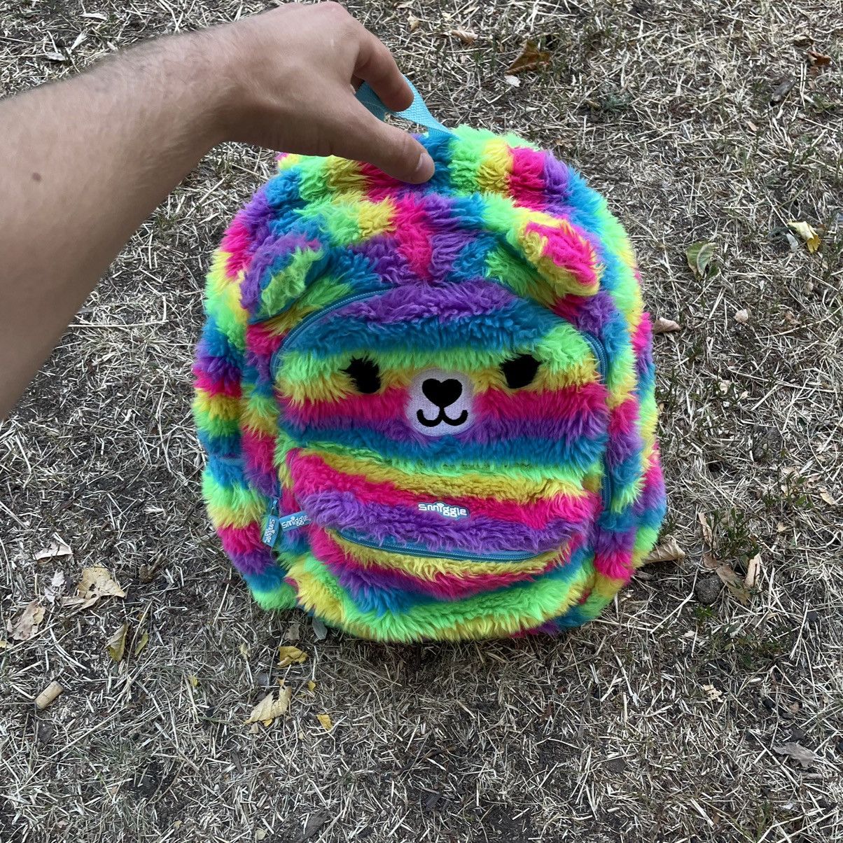 Vintage Vintage 90s Japanese Fuzzy Teddy Bear Plush Toy Keychain OS Size ONE SIZE - 2 Thumbnail