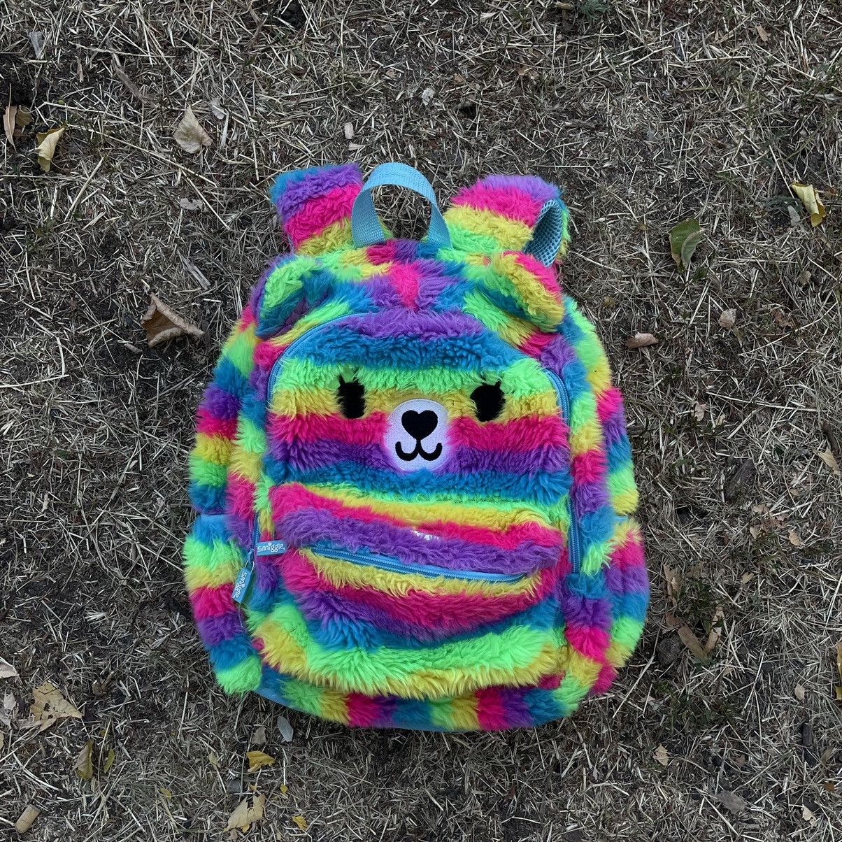 Vintage Vintage 90s Japanese Fuzzy Teddy Bear Plush Toy Keychain OS Size ONE SIZE - 1 Thumbnail