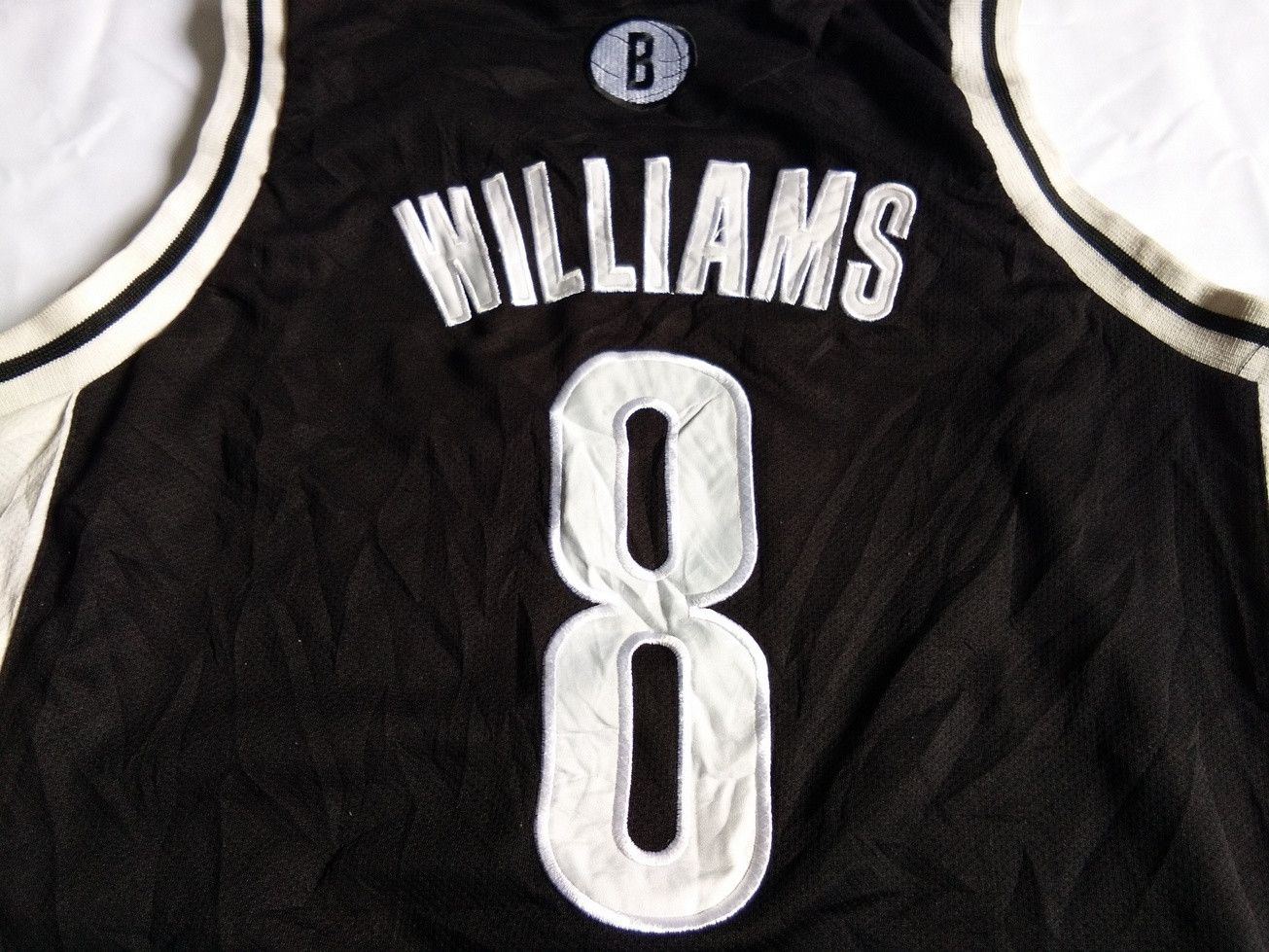 NBA Deron Williams American Brooklyn #8 NBA Jersey Size US L / EU 52-54 / 3 - 16 Thumbnail