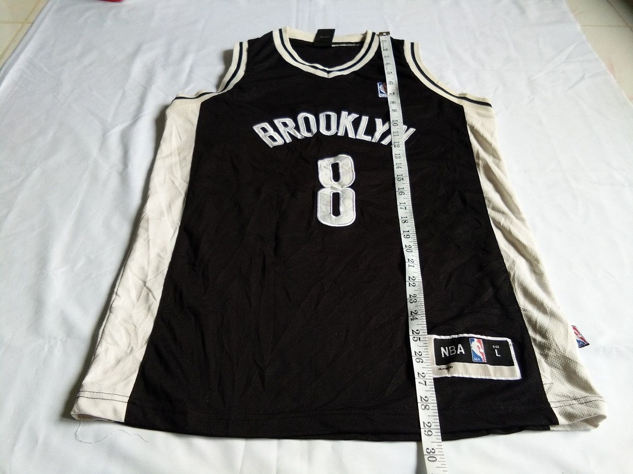 NBA Deron Williams American Brooklyn #8 NBA Jersey Size US L / EU 52-54 / 3 - 9 Thumbnail
