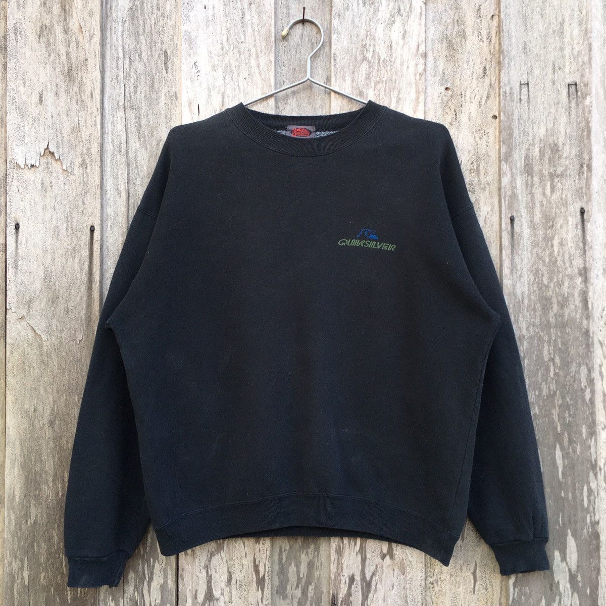 Quiksilver × Vintage Vintage Quiksilver Crewneck Sweatshirt Big Logo Size US L / EU 52-54 / 3 - 8 Thumbnail