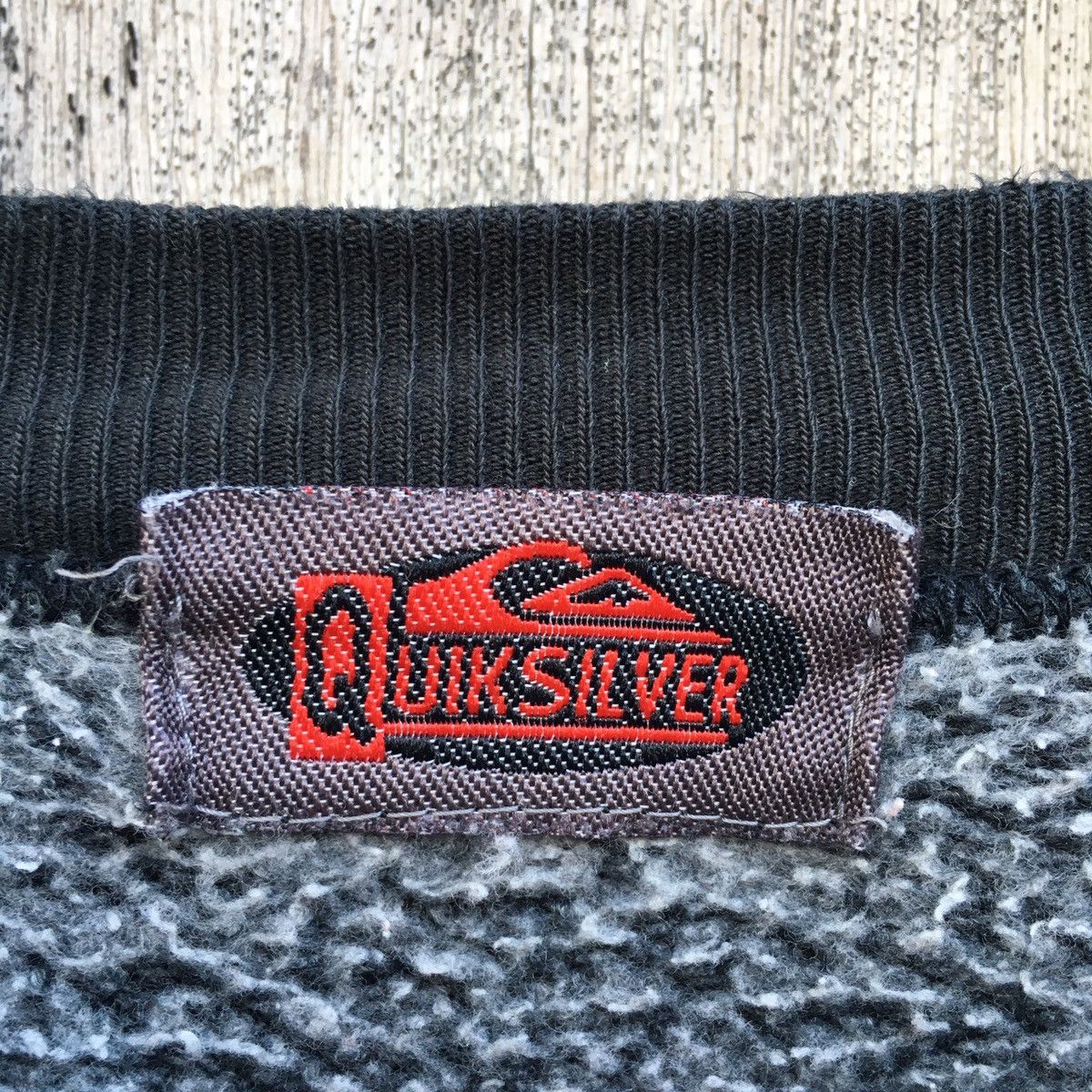 Quiksilver × Vintage Vintage Quiksilver Crewneck Sweatshirt Big Logo Size US L / EU 52-54 / 3 - 5 Thumbnail