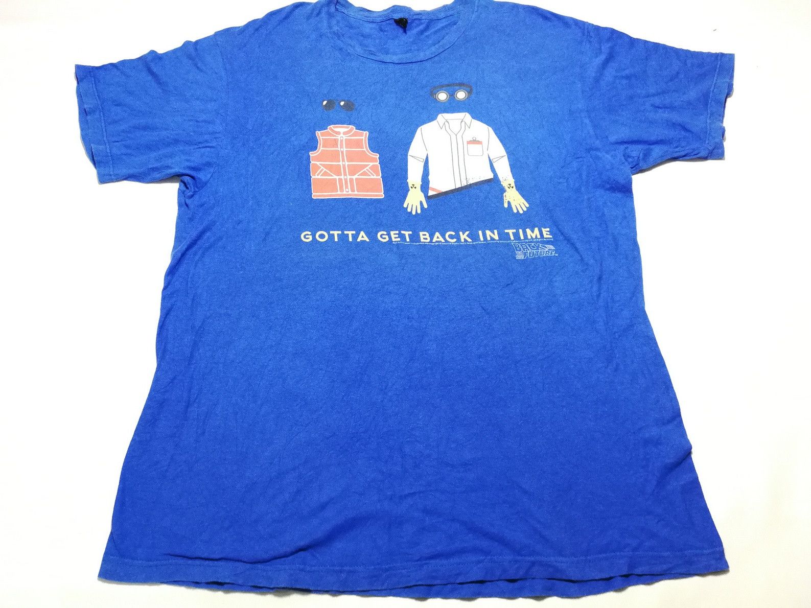 Tultex Back to the Future Movie marty mcfly tee Size US XL / EU 56 / 4 - 2 Thumbnail