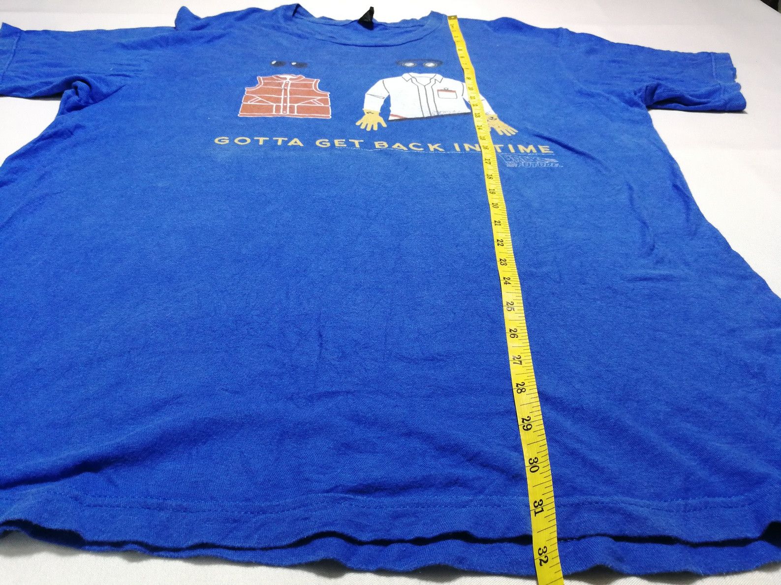 Tultex Back to the Future Movie marty mcfly tee Size US XL / EU 56 / 4 - 6 Thumbnail