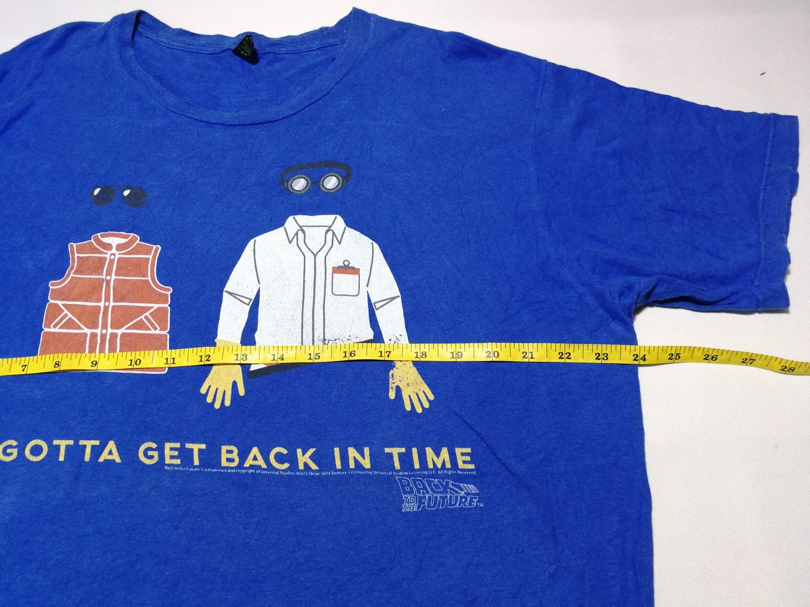 Tultex Back to the Future Movie marty mcfly tee Size US XL / EU 56 / 4 - 5 Thumbnail