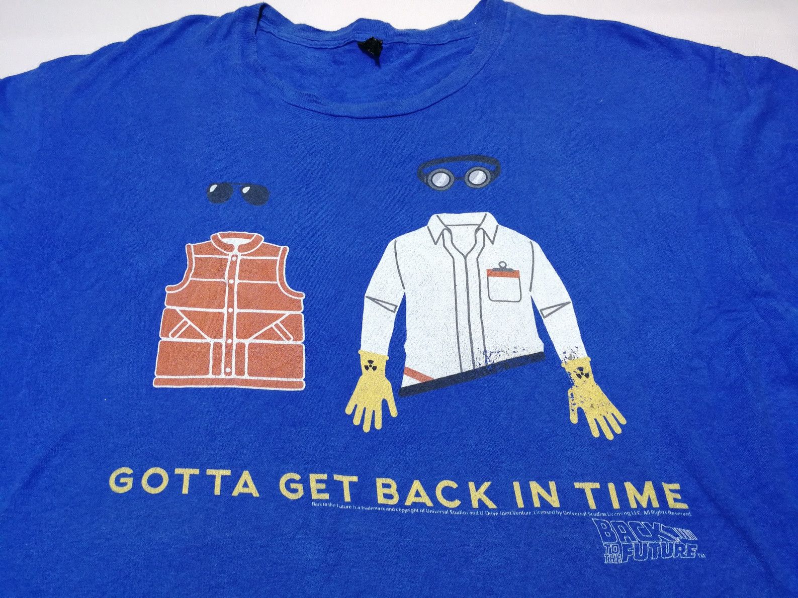 Tultex Back to the Future Movie marty mcfly tee Size US XL / EU 56 / 4 - 1 Thumbnail