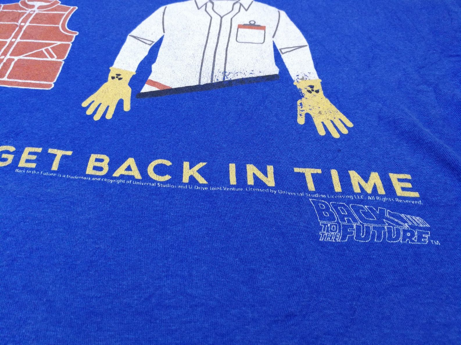 Tultex Back to the Future Movie marty mcfly tee Size US XL / EU 56 / 4 - 3 Thumbnail