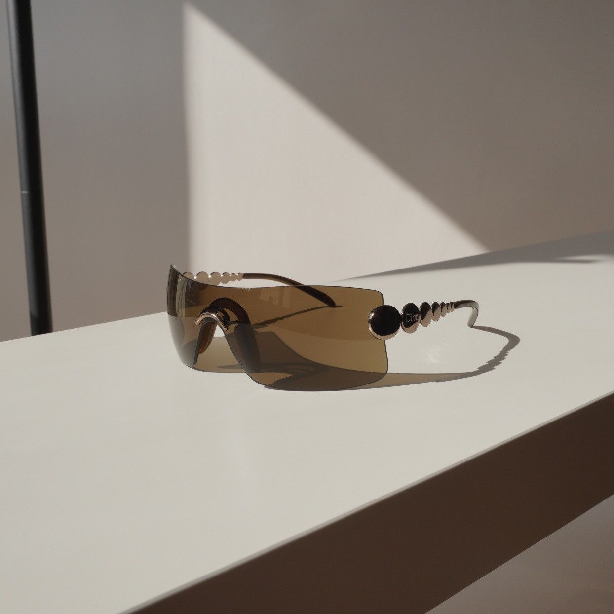 image of Vintage Dior Millenium Brown Sunglasses, Women's