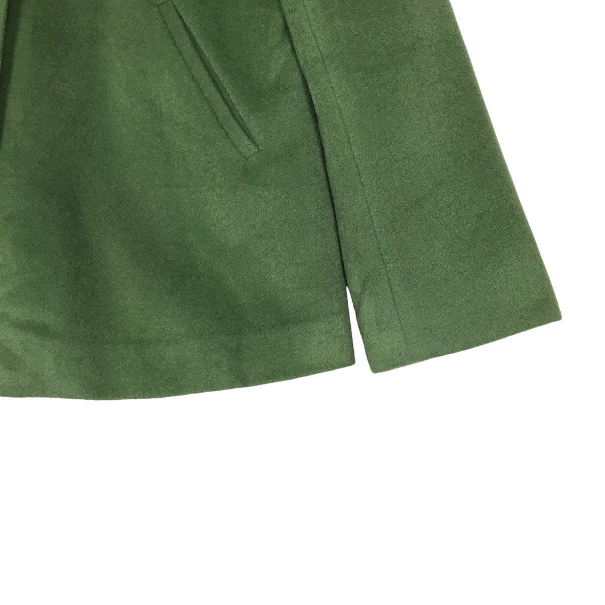 agnes b. Vintage Agnes B. Paris Green Wool Jacket Made In Japan Size M / US 6-8 / IT 42-44 - 5 Thumbnail