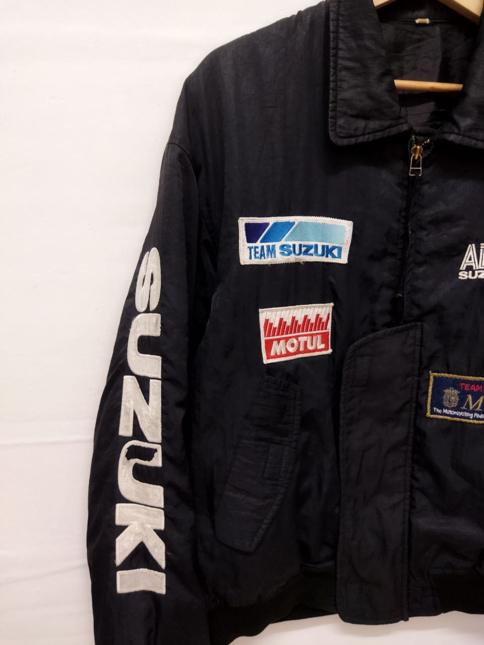 Vintage Vintage Suzuki Racing Team Bomber Jacket Size US M / EU 48-50 / 2 - 10 Thumbnail