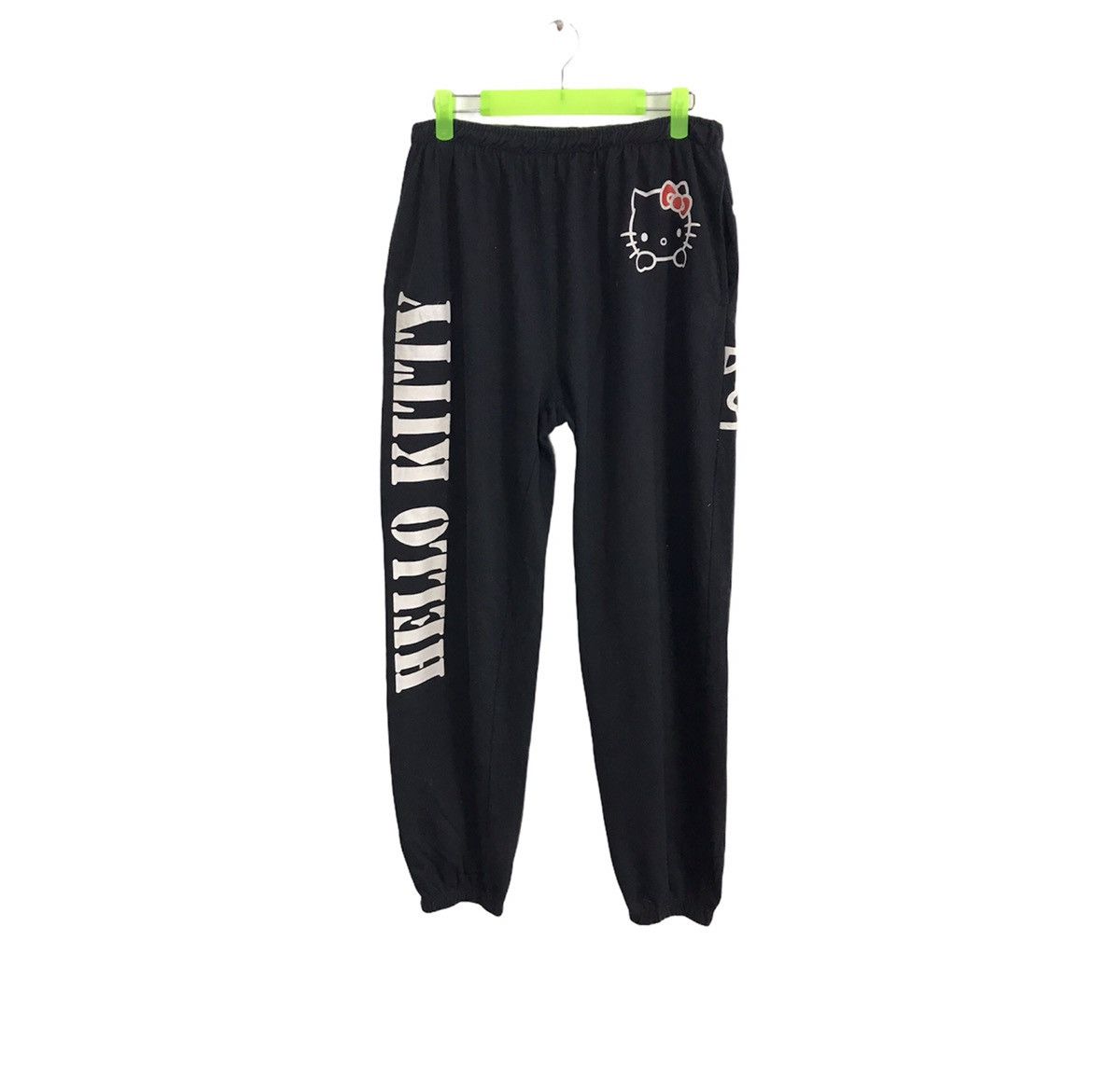 Japanese Brand × Vintage Vintage Hello Kitty Jogger Pant Streetwear Hiking Big Logo Size US 28 / EU 44 - 1 Thumbnail