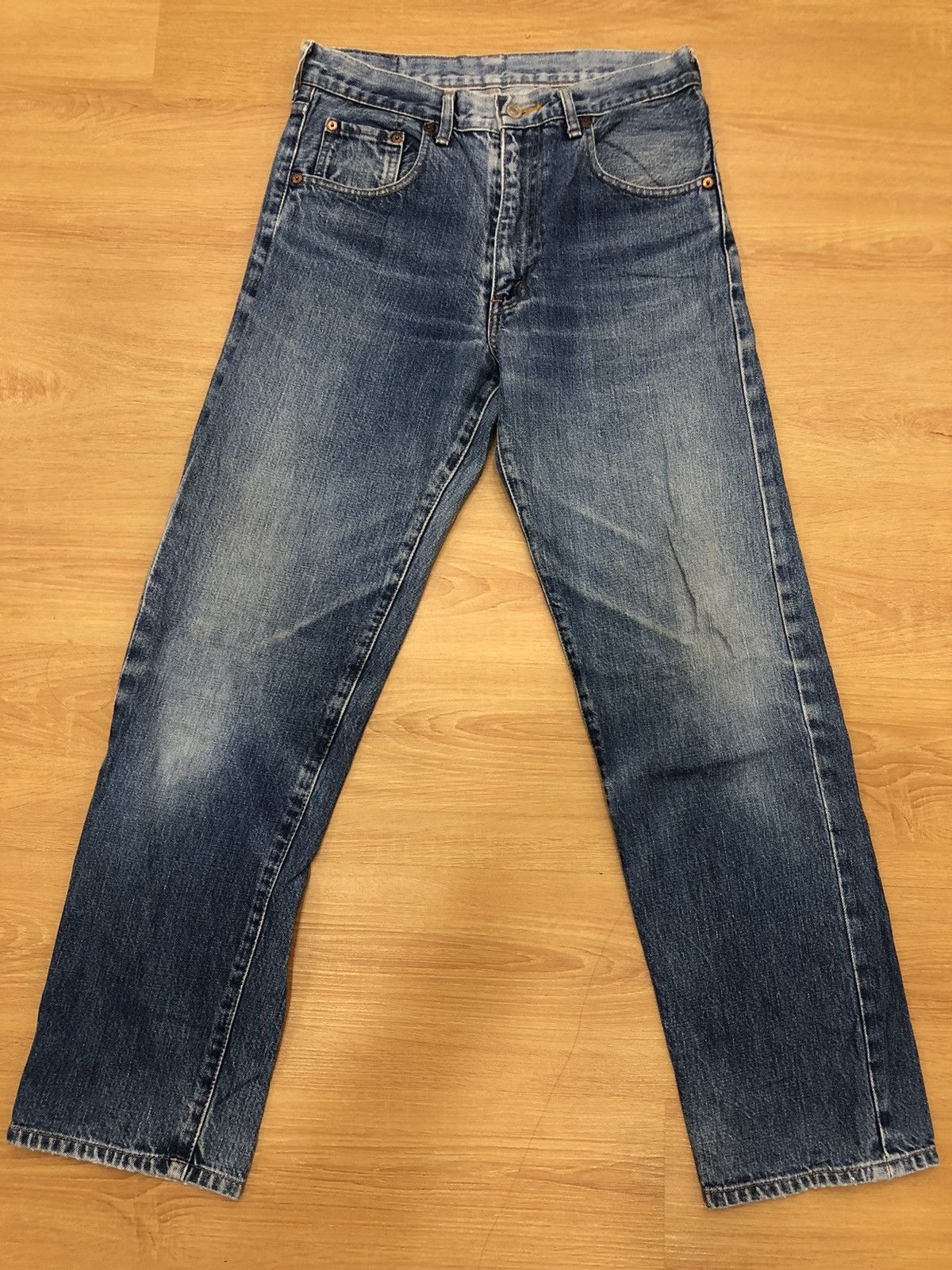 Levi's vtg 90s Levi’s 502XX Big E Size US 31 - 1 Thumbnail