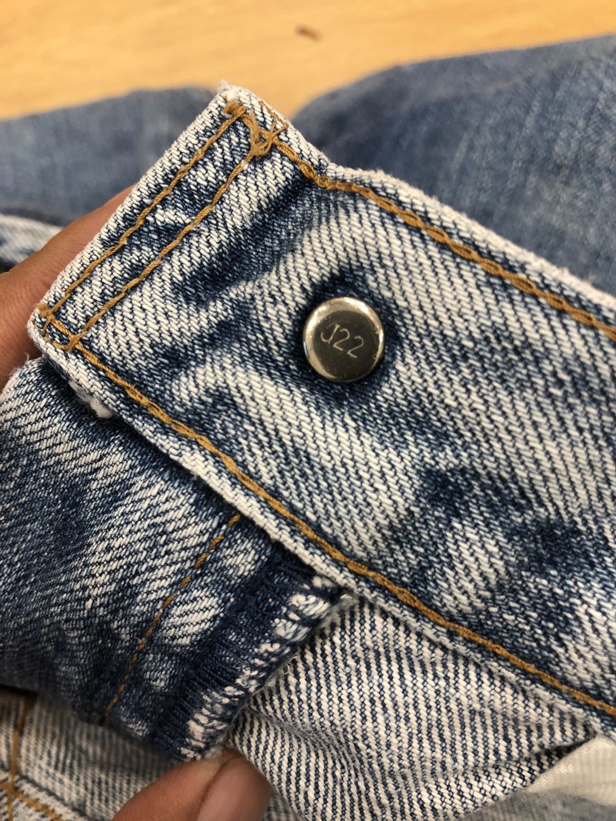 Levi's vtg 90s Levi’s 502XX Big E Size US 31 - 8 Thumbnail