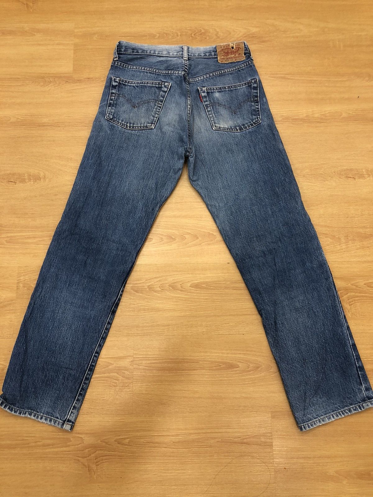 Levi's vtg 90s Levi’s 502XX Big E Size US 31 - 2 Thumbnail