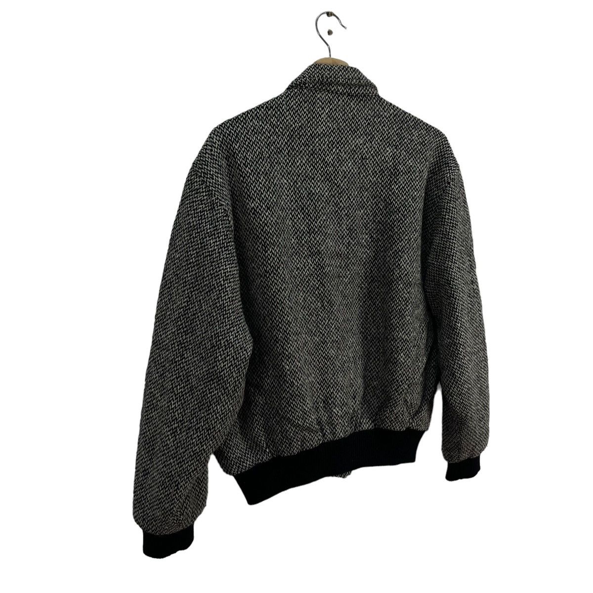 Japanese Brand VINTAGE BOMBER WOOL JACKET JAPAN HERRINGBONE SURVIVAL STYLE Size US M / EU 48-50 / 2 - 9 Thumbnail