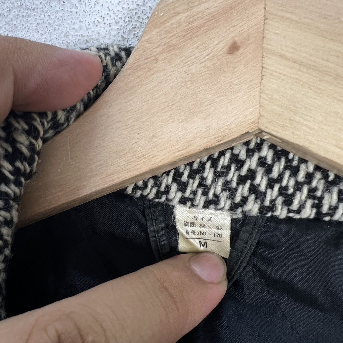 Japanese Brand VINTAGE BOMBER WOOL JACKET JAPAN HERRINGBONE SURVIVAL STYLE Size US M / EU 48-50 / 2 - 11 Thumbnail