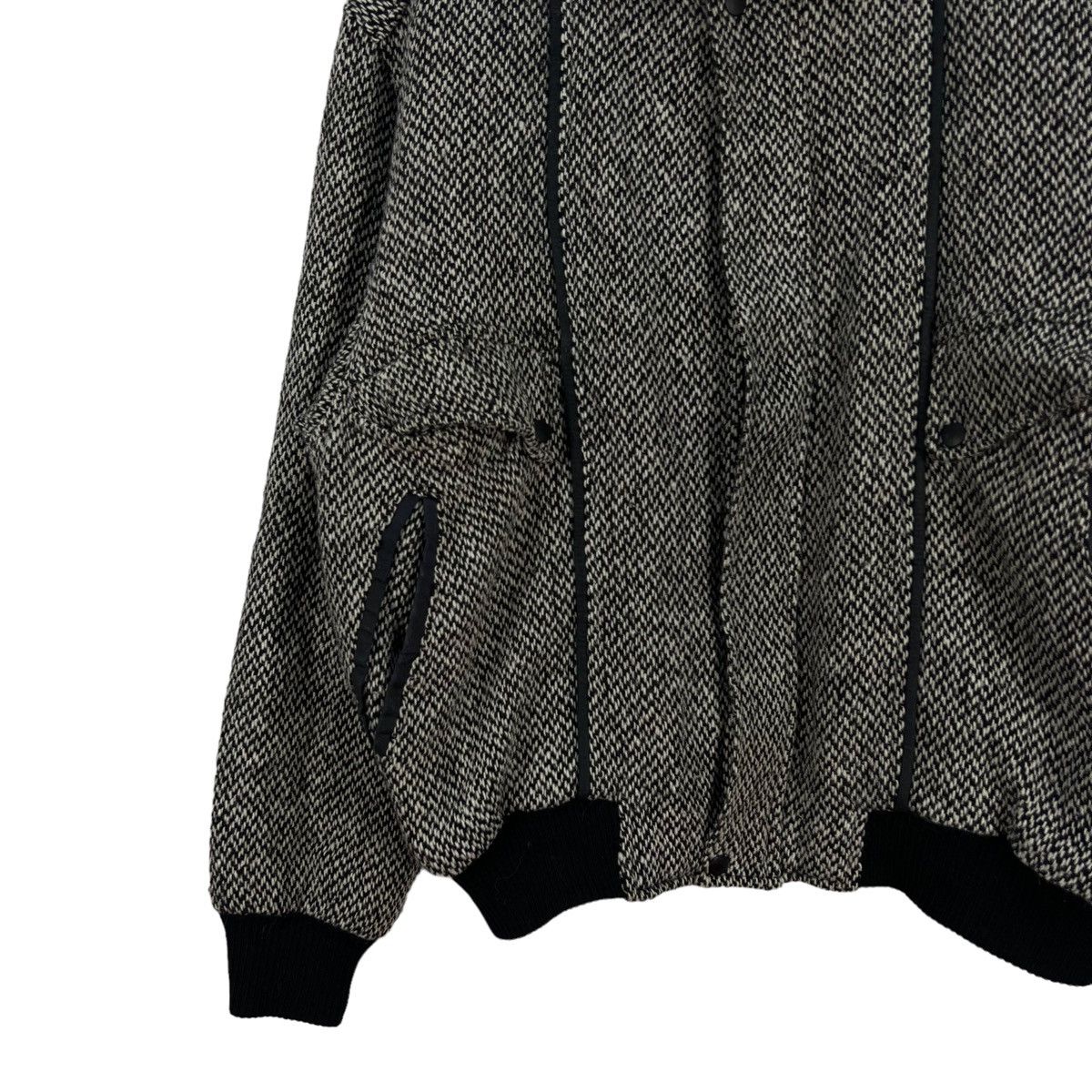 Japanese Brand VINTAGE BOMBER WOOL JACKET JAPAN HERRINGBONE SURVIVAL STYLE Size US M / EU 48-50 / 2 - 4 Thumbnail