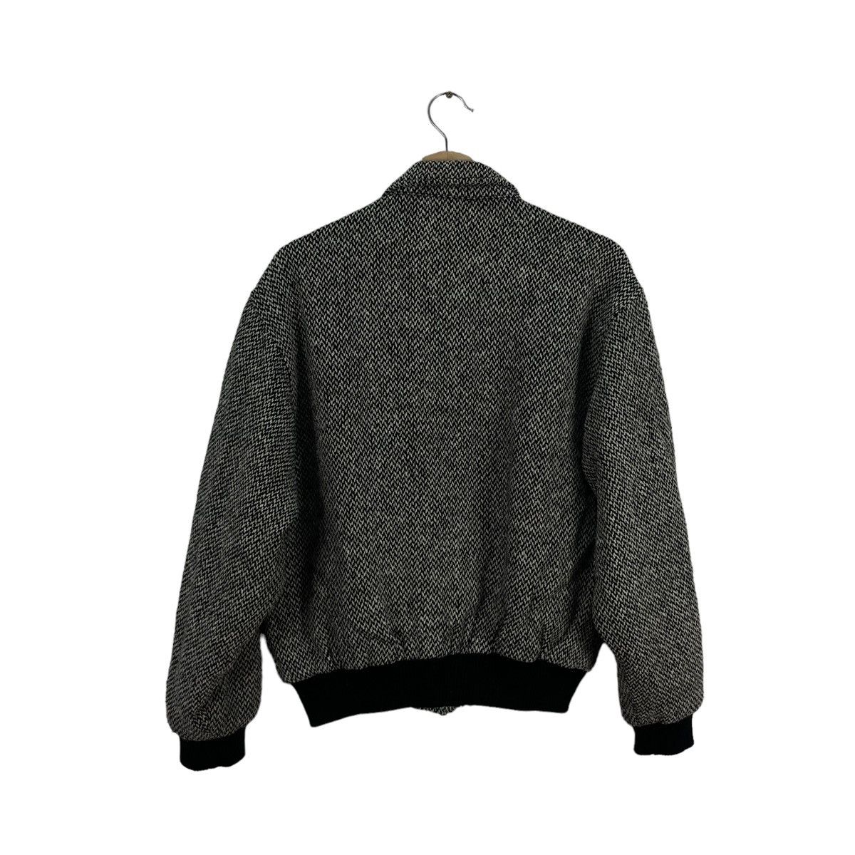 Japanese Brand VINTAGE BOMBER WOOL JACKET JAPAN HERRINGBONE SURVIVAL STYLE Size US M / EU 48-50 / 2 - 8 Thumbnail