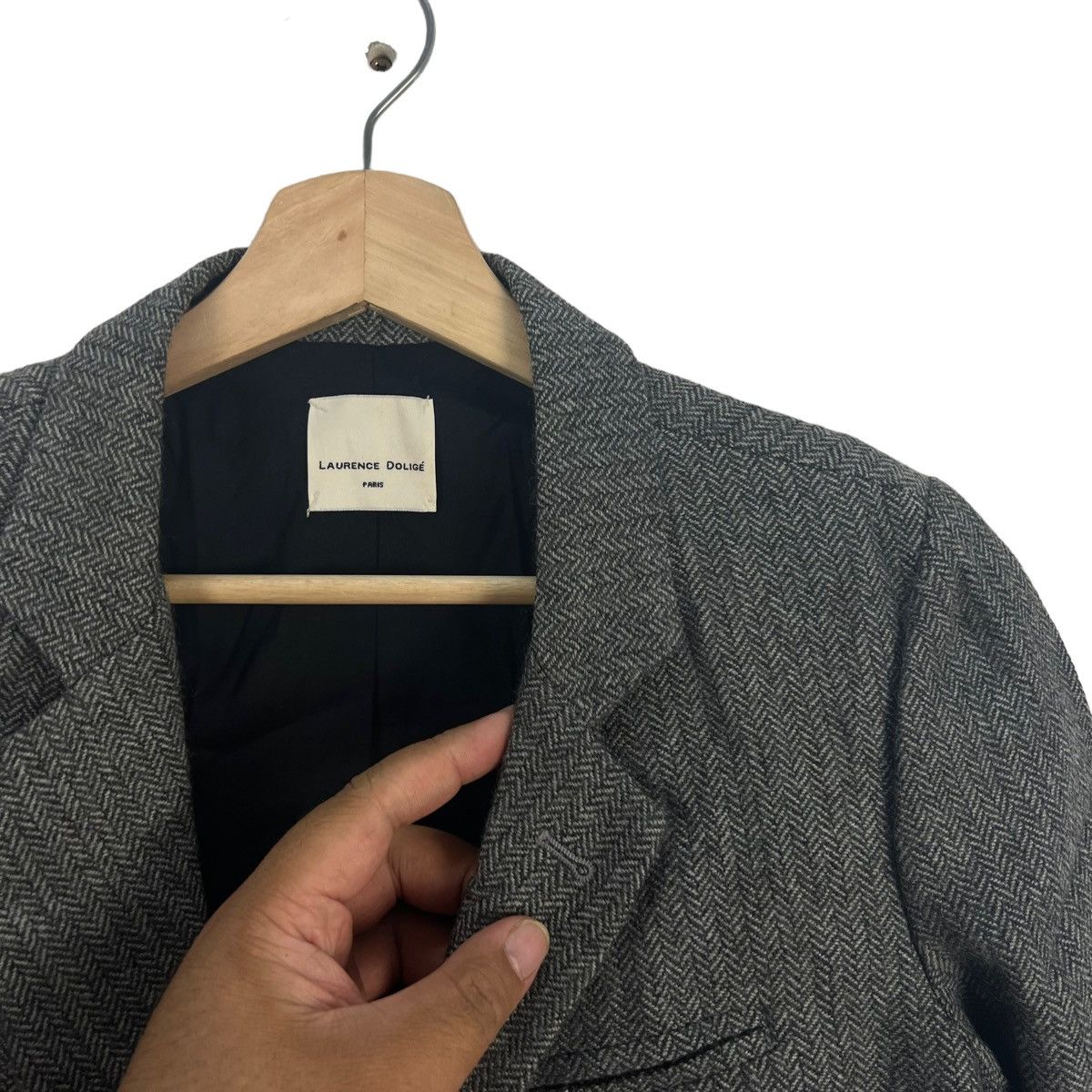 Vintage LAURENCE DOLIGE PARIS MADE IN ITALY COATS JACKET Size S / US 4 / IT 40 - 5 Thumbnail